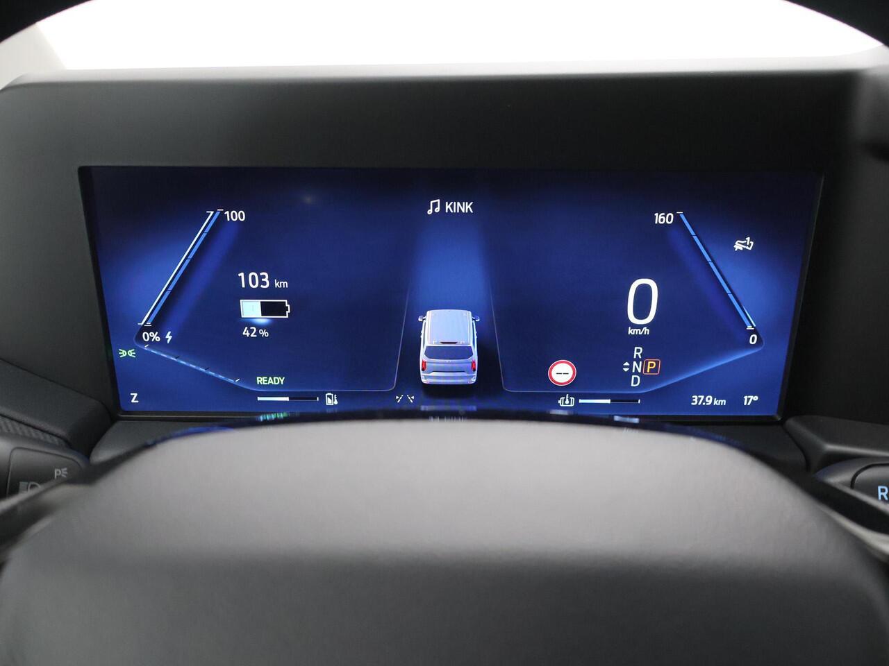 Ford TRANSIT CUSTOM E-Transit 320 | L1 H1 | TREND | 65 kWh | 328 KM RANGE | CLIMATE CONTROL | CARPLAY / ANDROID AUTO | STOELVERWARMING | SPIEGEL VERWARMING | ACHTERUITRIJCAMERA | VOORRUITVERWARMING | LAADRUIMTE PAKKET | VOORBEREIDING 2300 KG TREKHAAK