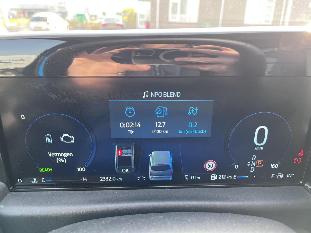 Ford TRANSIT CUSTOM 320 2.5 PHEV L1H1 Sport 233pk | Adaptieve cruise | BLIS | prijs incl. BPM en excl. BTW Dubbele Schuifdeuren elektrisch bedienbaar | Stoelverwarming | All Weather Banden | 360 Camera | Verlengde Fabrieksgarantie tot 10-2029