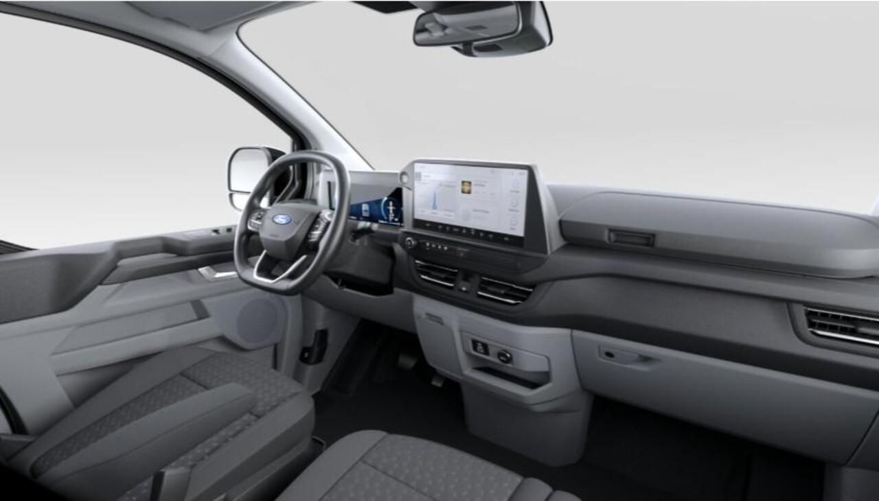 Ford TRANSIT CUSTOM 340 2.5 PHEV L2H1 Limited 233pk | Kombi | Incl. BTW/BPM | Dubbele zijschuifdeur | Privacy Glass | Inklapbare trekhaak | 17 inch lichtmetalen velgen | Driver Assistance Pack Premium | Verwarmbaar stuurwiel