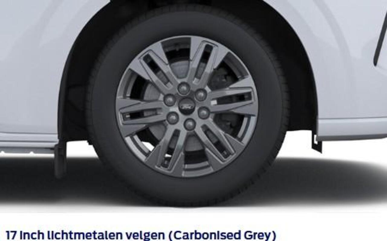 Ford TRANSIT CUSTOM 340 2.5 PHEV L2H1 Limited 233pk | Kombi | Incl. BTW/BPM | Dubbele zijschuifdeur | Privacy Glass | Inklapbare trekhaak | 17 inch lichtmetalen velgen | Driver Assistance Pack Premium | Verwarmbaar stuurwiel