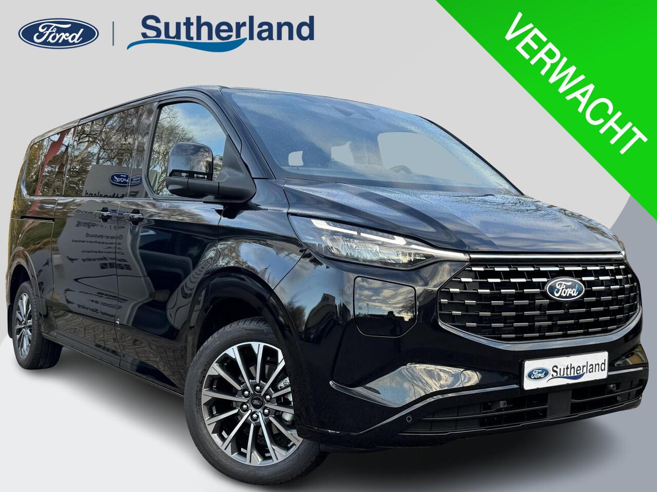 Ford TRANSIT CUSTOM Tourneo 340 2.5 PHEV L2H1 Titanium X 233pk | Incl. BTW/BPM Rijklaar | Handsfree elektrische dubbele zijschuifdeuren | Inklapbare trekhaak | 16-Weg elektrsich verstelbare AGR-stoel | Tourneo Luxury Pack | Verwarmbaar stuurwiel