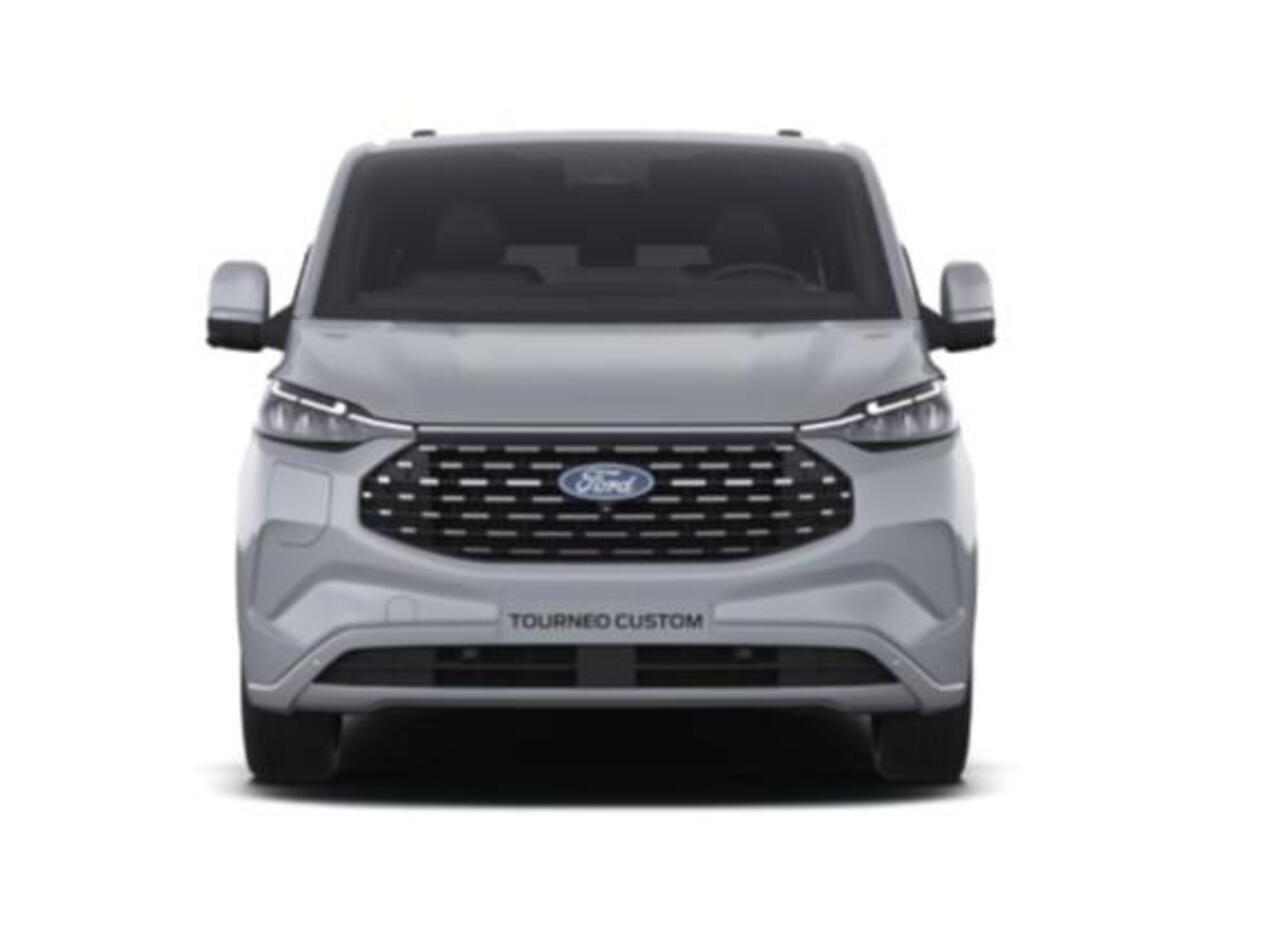 Ford TRANSIT CUSTOM Tourneo 340 2.5 PHEV L2H1 Titanium X 233pk | Incl. BTW/BPM Rijklaar | Handsfree elektrische dubbele zijschuifdeuren | 16-Weg elektrsich verstelbare AGR-stoel | Inklapbare trekhaak | Tourneo Luxury Pack | Verwarmbaar stuurwiel