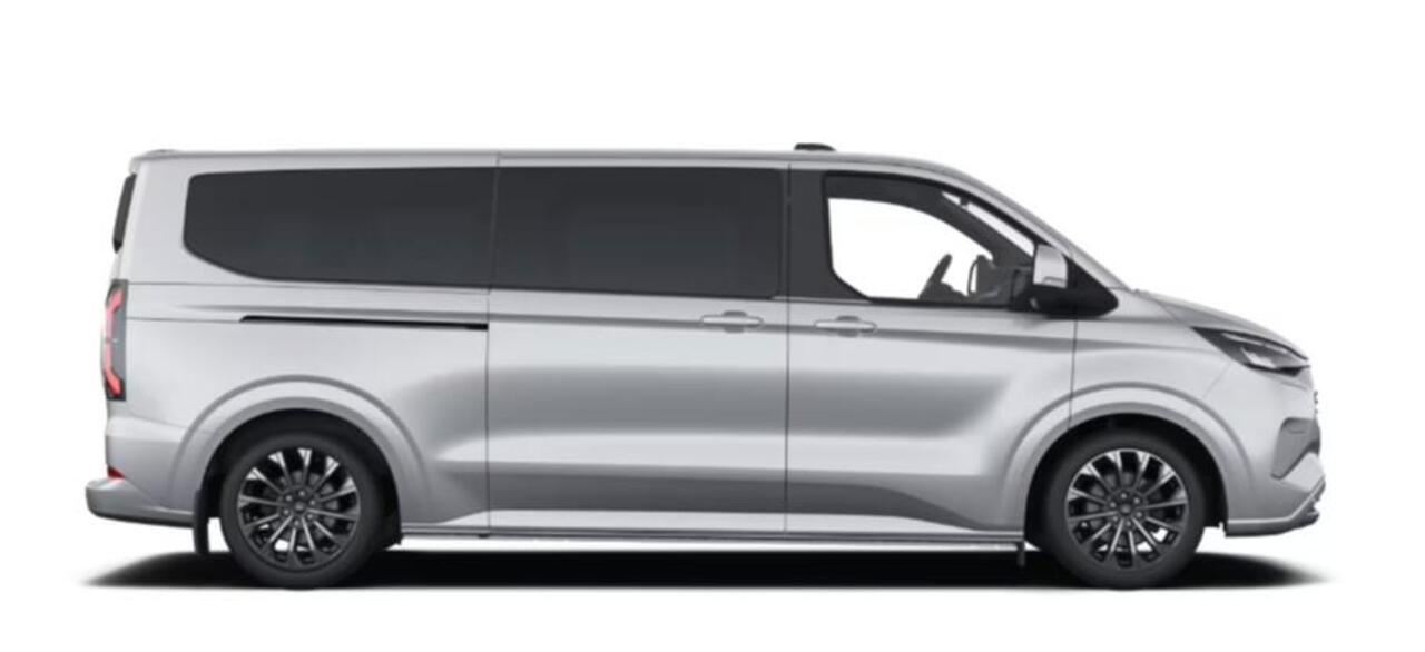 Ford TRANSIT CUSTOM Tourneo 340 2.5 PHEV L2H1 Titanium X 233pk | Incl. BTW/BPM Rijklaar | Handsfree elektrische dubbele zijschuifdeuren | 16-Weg elektrsich verstelbare AGR-stoel | Inklapbare trekhaak | Tourneo Luxury Pack | Verwarmbaar stuurwiel