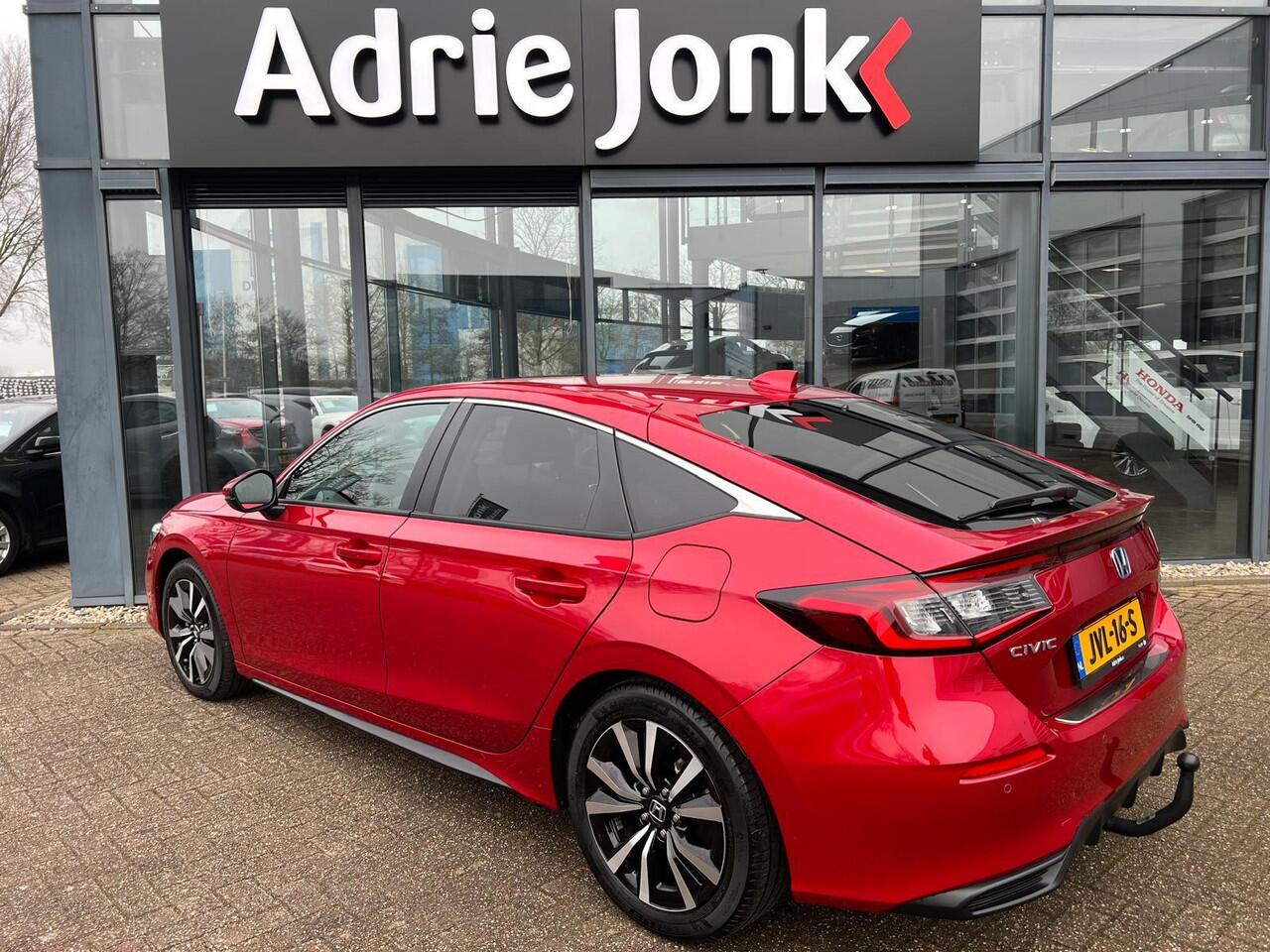Honda CIVIC 2.0 e:HEV Elegance | AUTOMAAT | TREKHAAK |CLIMATE CONTROL | STOELVERWARMING | APPLE CARPLAY | ANDROID AUTO | CRUISE CONTROL ADAPTIEF