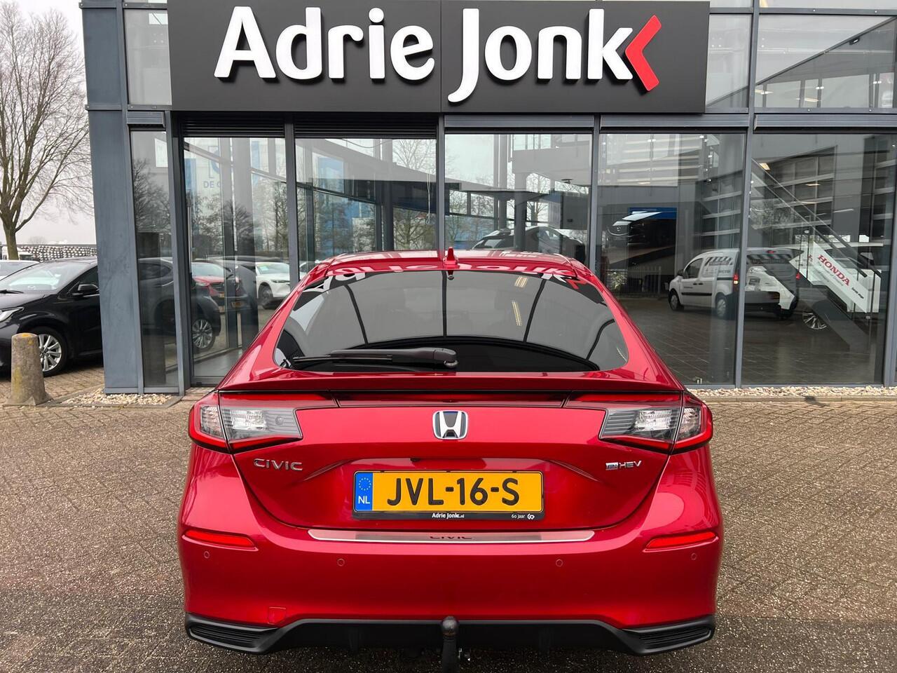 Honda CIVIC 2.0 e:HEV Elegance | AUTOMAAT | TREKHAAK |CLIMATE CONTROL | STOELVERWARMING | APPLE CARPLAY | ANDROID AUTO | CRUISE CONTROL ADAPTIEF