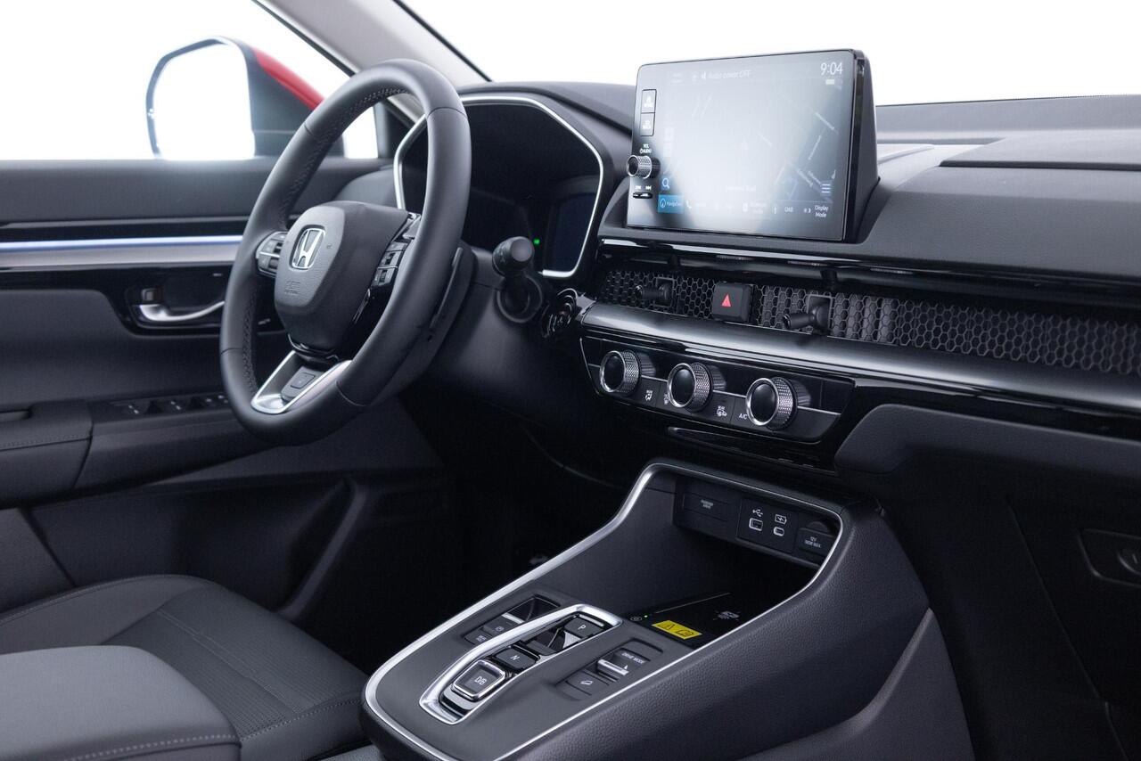 Honda CR-V 2.0 e:HEV Elegance | DEMO | AUTOMAAT | FULL HYBRID | LEDER | PANORAMA DAK | CRUISE CONTROL ADAPTIEF | STUUR + STOELVERWARMING |