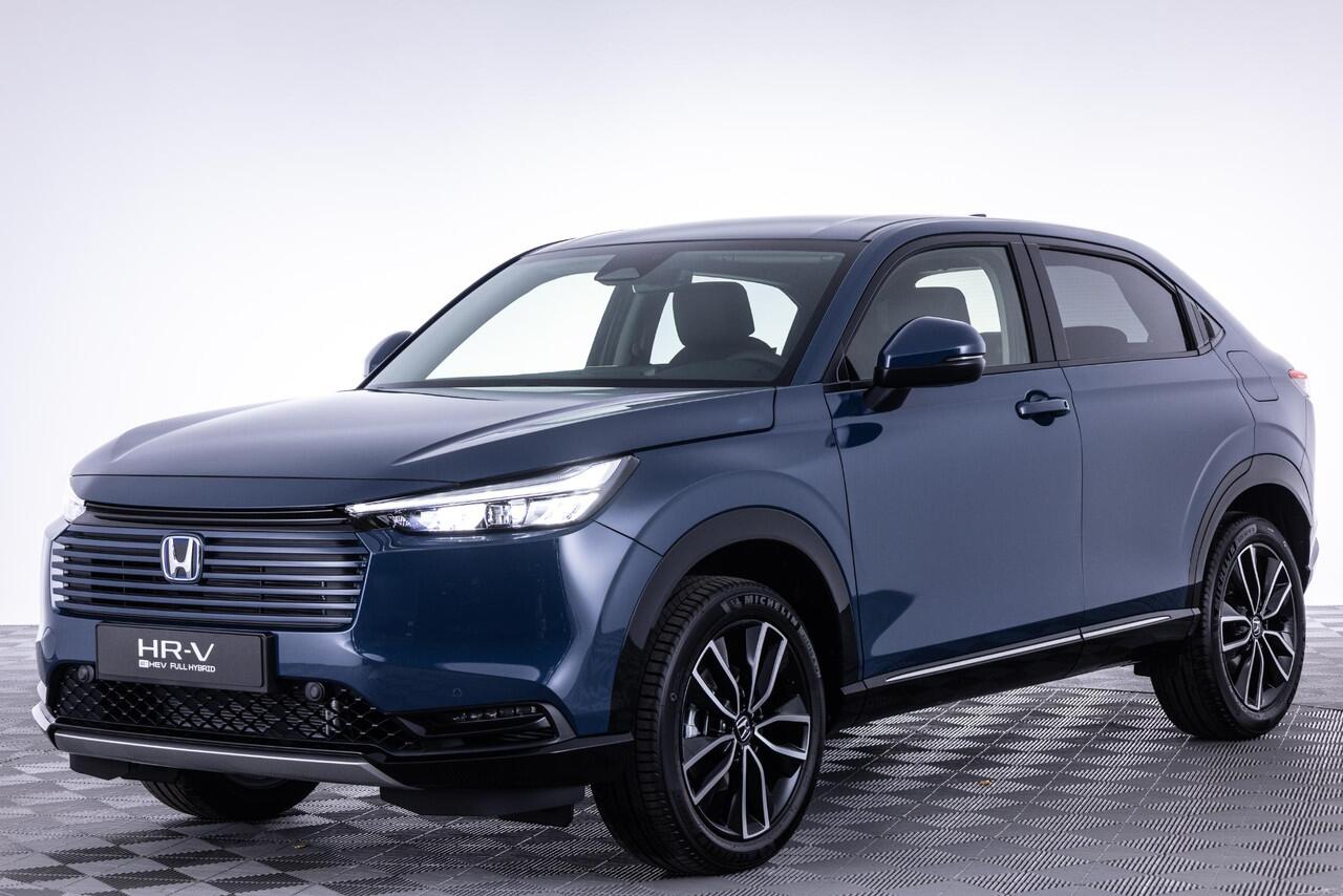 Honda HR-V 1.5 e:HEV Advance | NIEUWE AUTO | DIRECT LEVERBAAR | FULL HYBRID | ADVANCE | HALF LEER | CARPLAY & ANDROID | ELEK ACHTERKLEP |