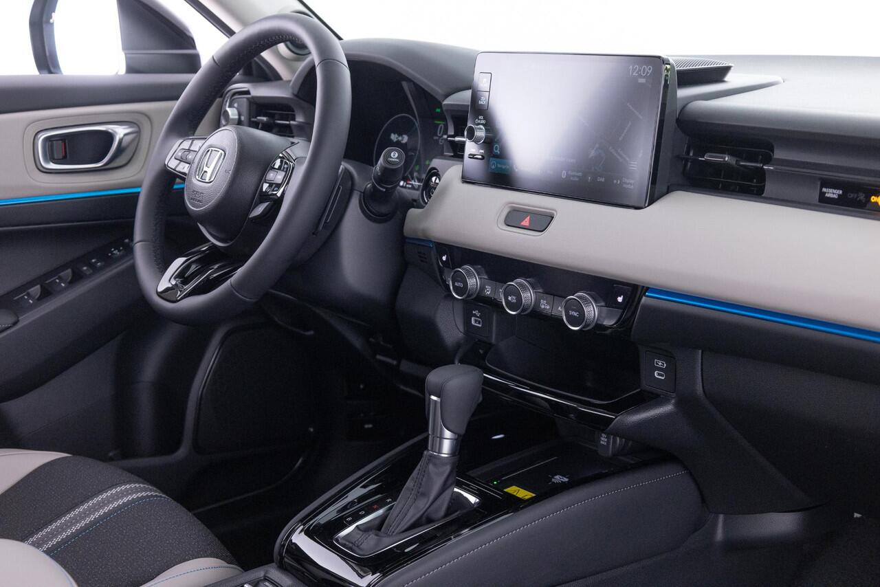Honda HR-V 1.5 e:HEV Advance Style | NIEUW AUTO | DIRECT LEVERBAAR | ADVANCE STYLE | FULL HYBRID | 2 TONE | AUTOMAAT | APPLE & ANDROID | ELEK ACHTERKLEP |