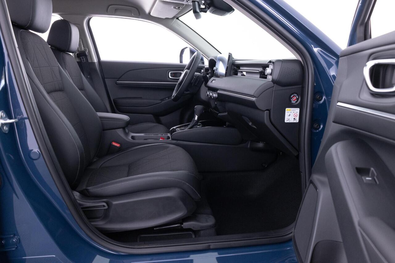 Honda HR-V 1.5 e:HEV Advance | NIEUWE AUTO | DIRECT LEVERBAAR | FULL HYBRID | ADVANCE | HALF LEER | CARPLAY & ANDROID | ELEK ACHTERKLEP |