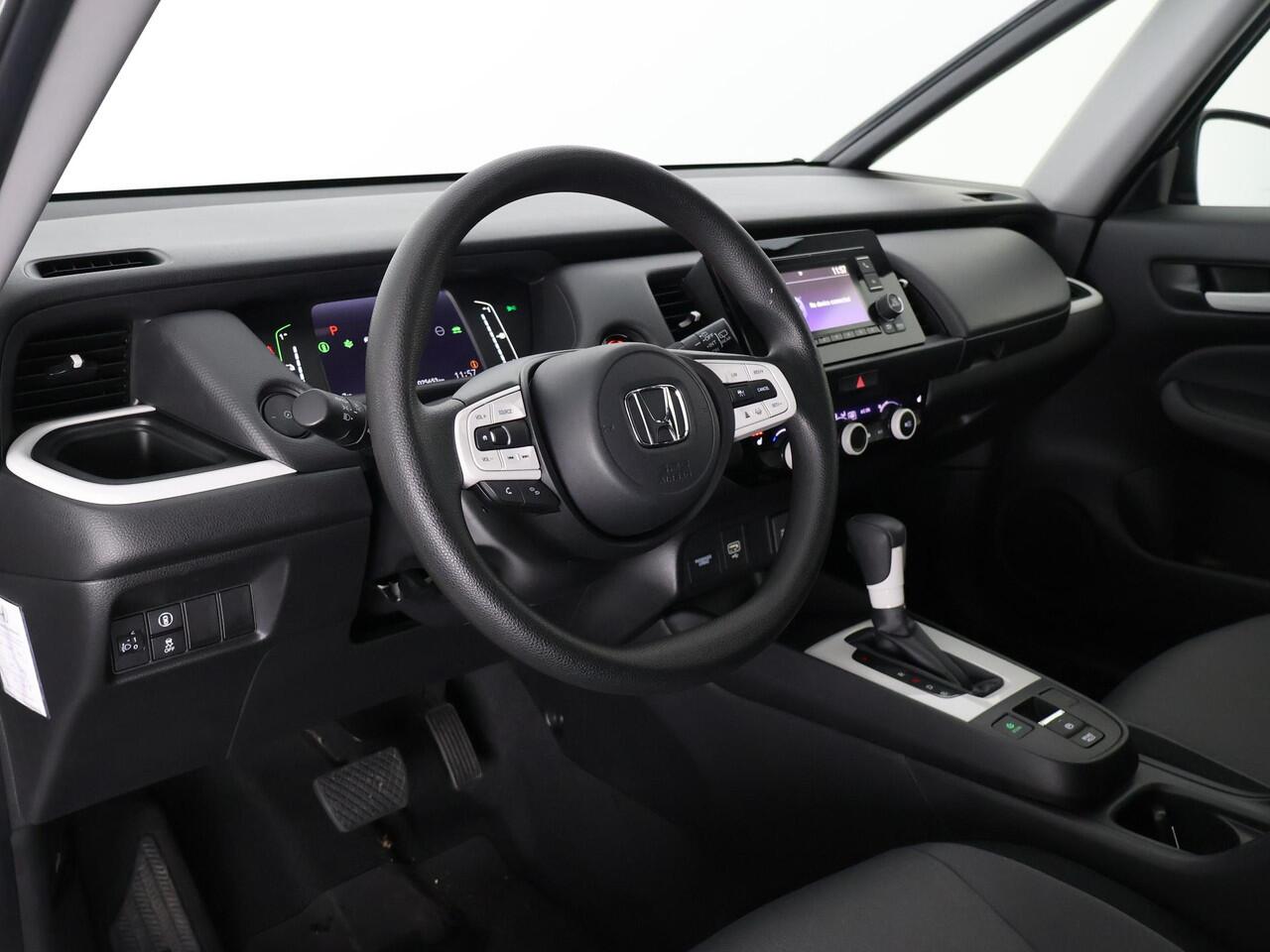 Honda JAZZ 1.5 HEV ELEGANCE BI-TONE 1e EIG . GARANTIE 2033* STOELVERWARMING . CRUISE CONTROL . BLUETOOTH . ELEKTRISCHE RAMEN V+A