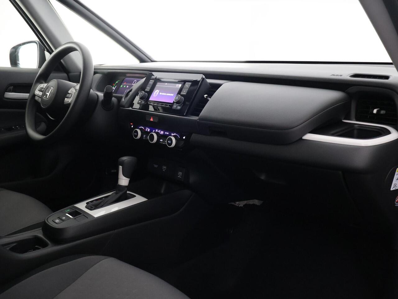 Honda JAZZ 1.5 HEV AUTOMAAT ELEGANCE 1e EIG . GARANTIE 2033* STOELVERWARMING . CRUISE CONTROL . BLUETOOTH . ELEKTRISCHE RAMEN V+A