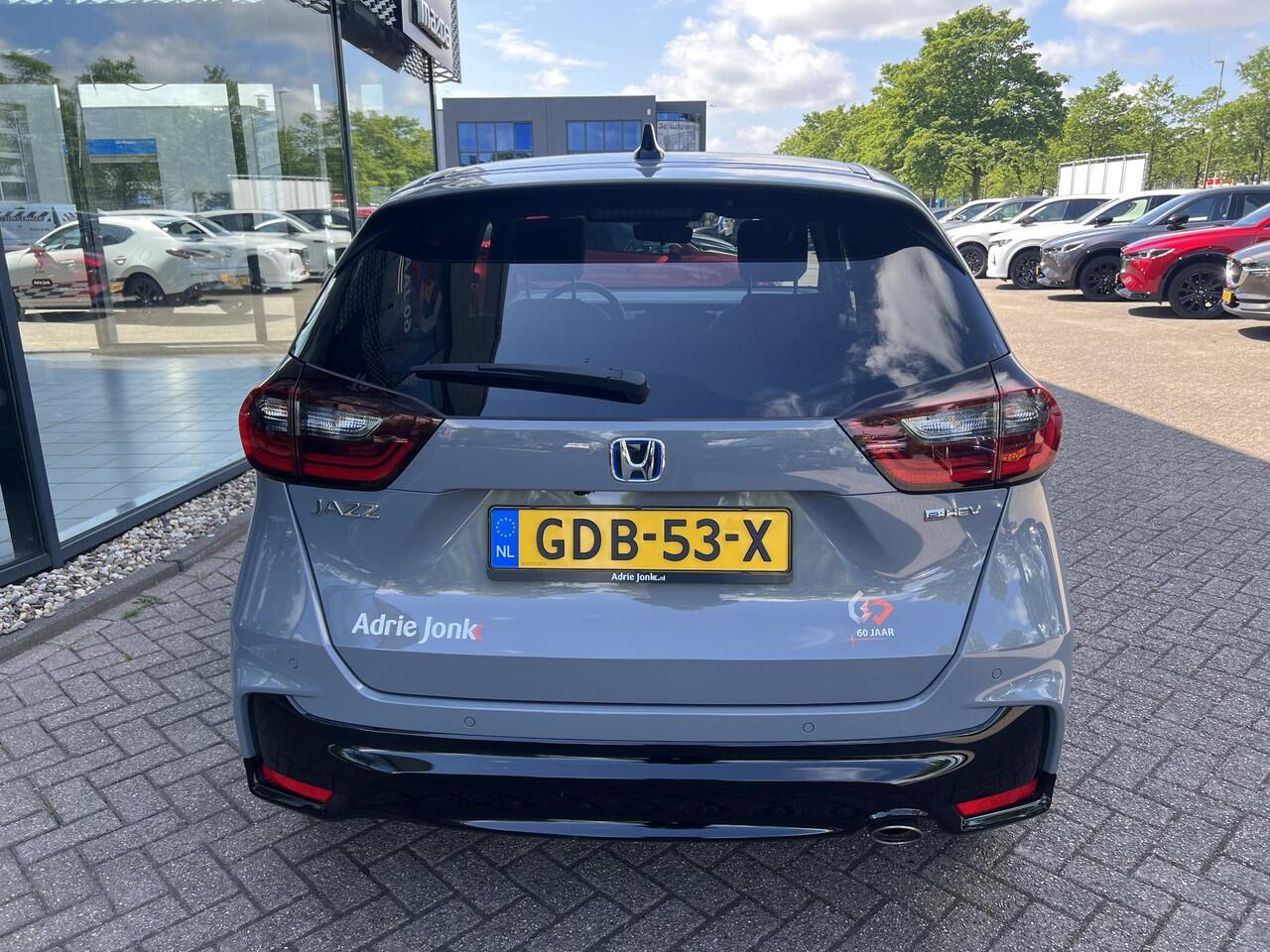 Honda JAZZ 1.5 e:HEV Advance Sport | AUTOMAAT | APPLE CARPLAY | ACHTERUITRIJCAMERA | ADAPTIEF CRUISE CONTROL | DODEHOEK DETECTIE | DEMO |