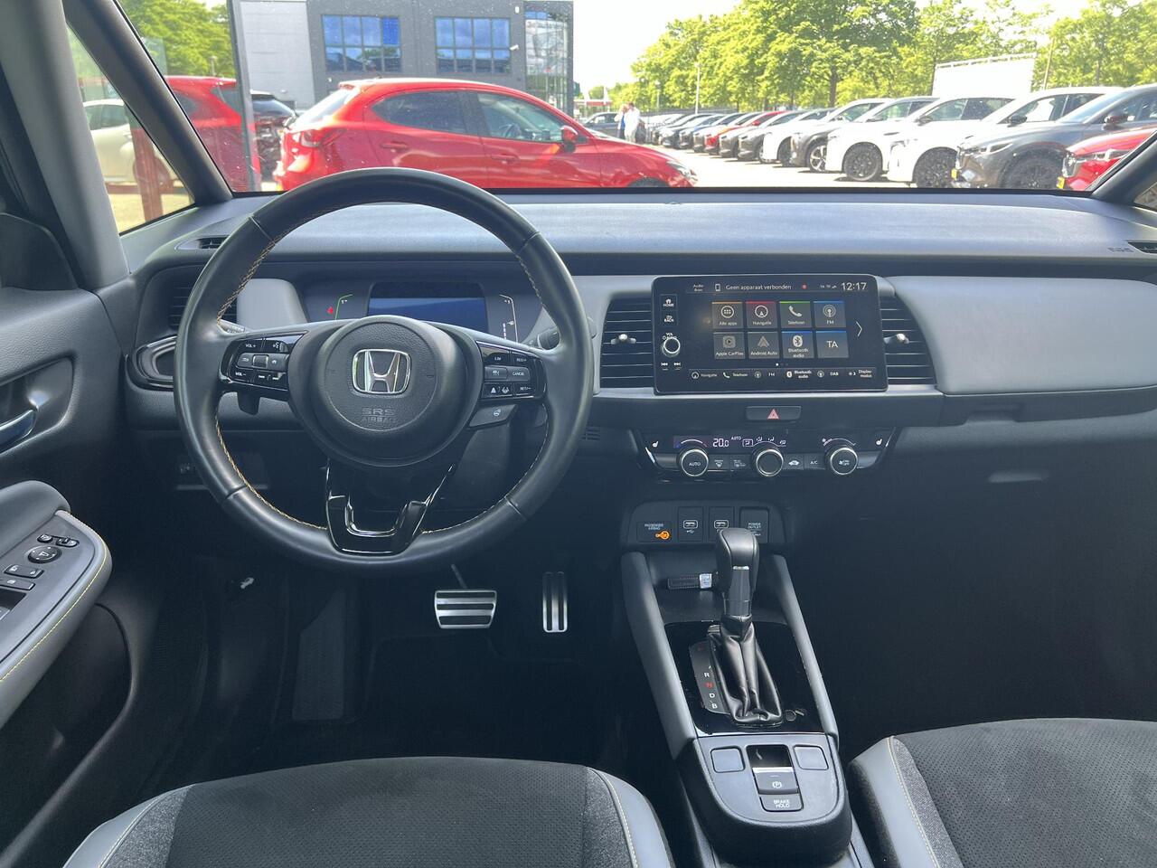 Honda JAZZ 1.5 e:HEV Advance Sport | AUTOMAAT | APPLE CARPLAY | ACHTERUITRIJCAMERA | ADAPTIEF CRUISE CONTROL | DODEHOEK DETECTIE | DEMO |