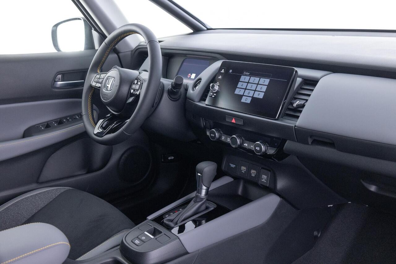 Honda JAZZ 1.5 e:HEV Advance Sport | NIEUWE AUTO | FULL HYBRID | DIRECT LEVERBAAR | AUTOMAAT | VERWARMD STUURWIEL | ACHTERUITRIJCAMERA |