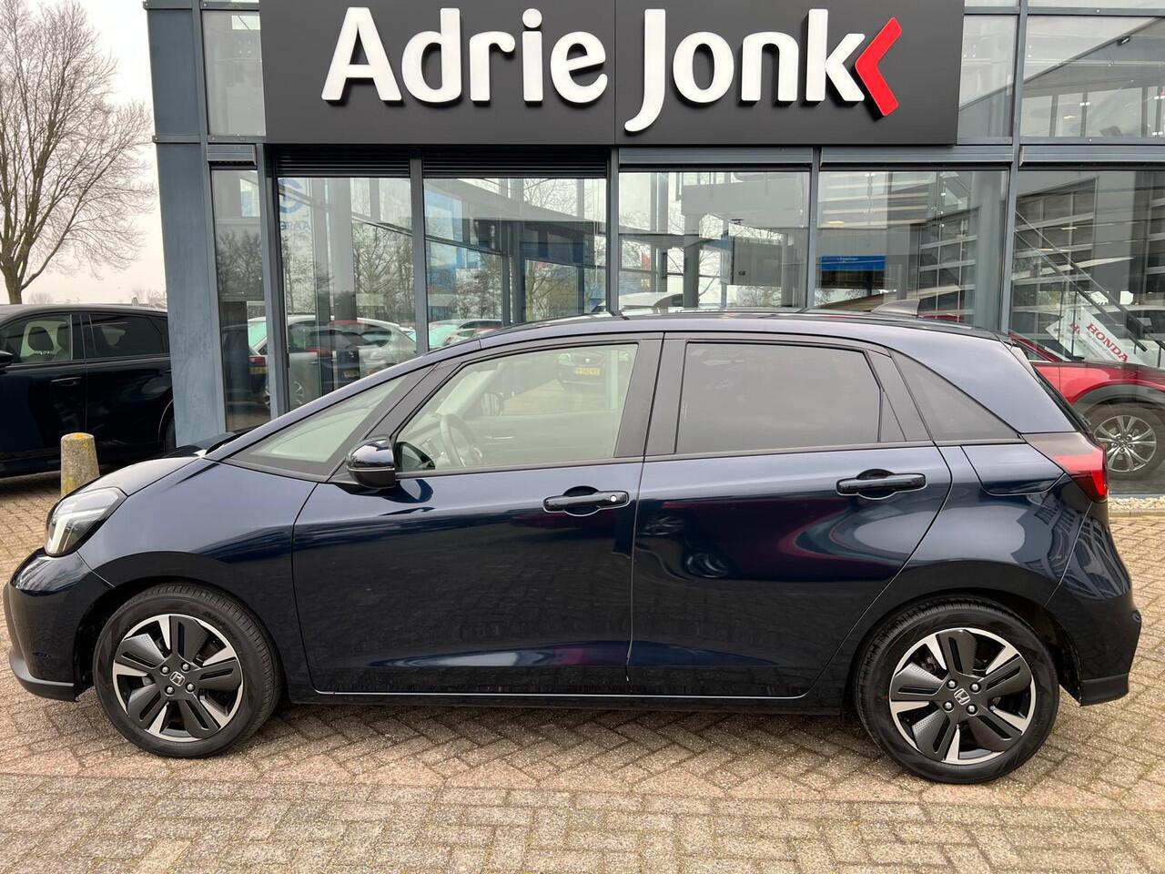 Honda JAZZ 1.5 e:HEV Advance AUTOMAAT | HYBRIDE | A. CAMERA | ADAPTIVE CRUISE | PARKEER SENSOREN V+A | STUUR- en STOELVERWARMING | NED. AUTO |