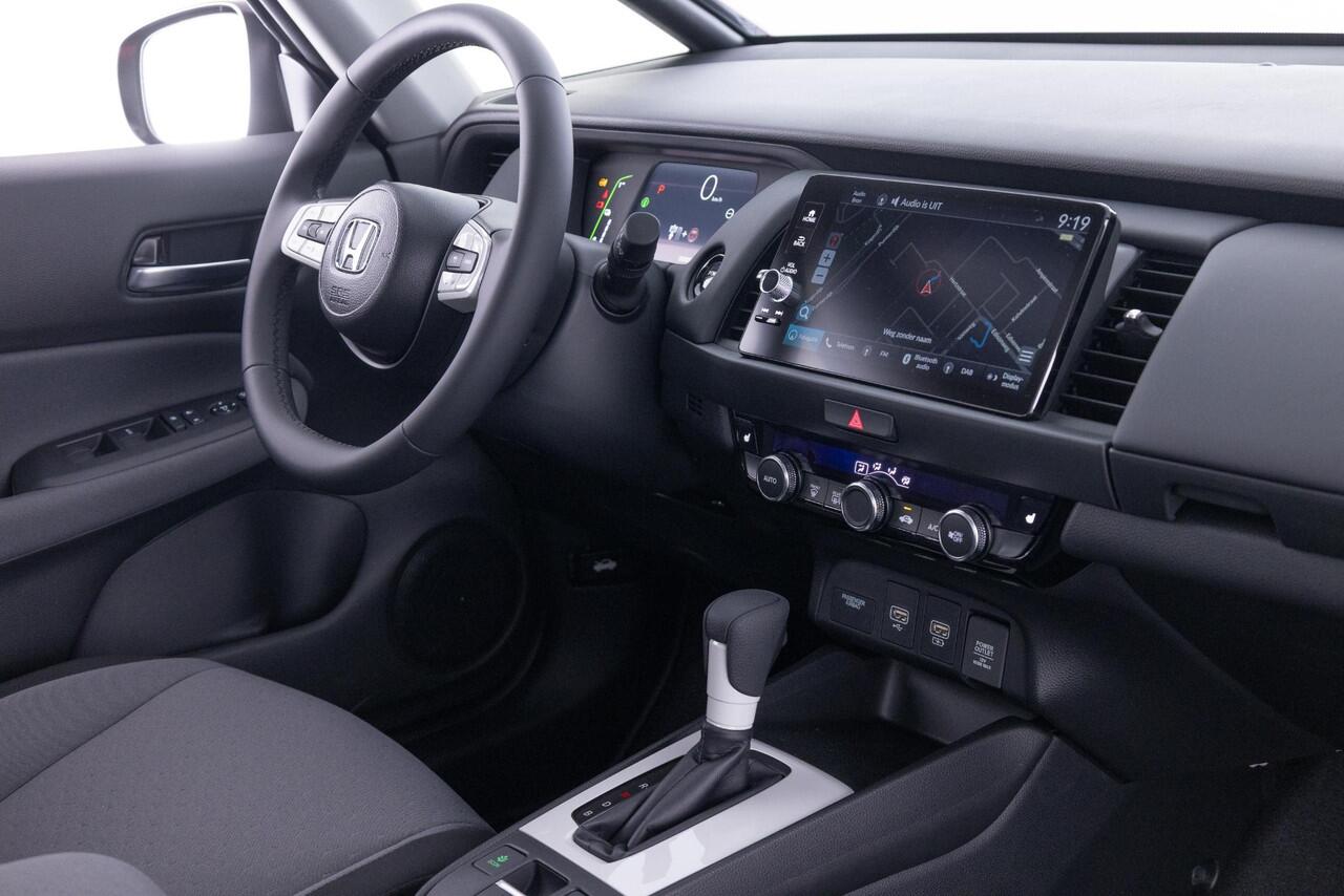 Honda JAZZ 1.5 e:HEV Elegance | NIEUWE AUTO | DIRECT LEVERBAAR | FULL HYBRID | AUTOMAAT | ACHTERUITRIJCAMERA | APPLE & ANDROID AUTO |