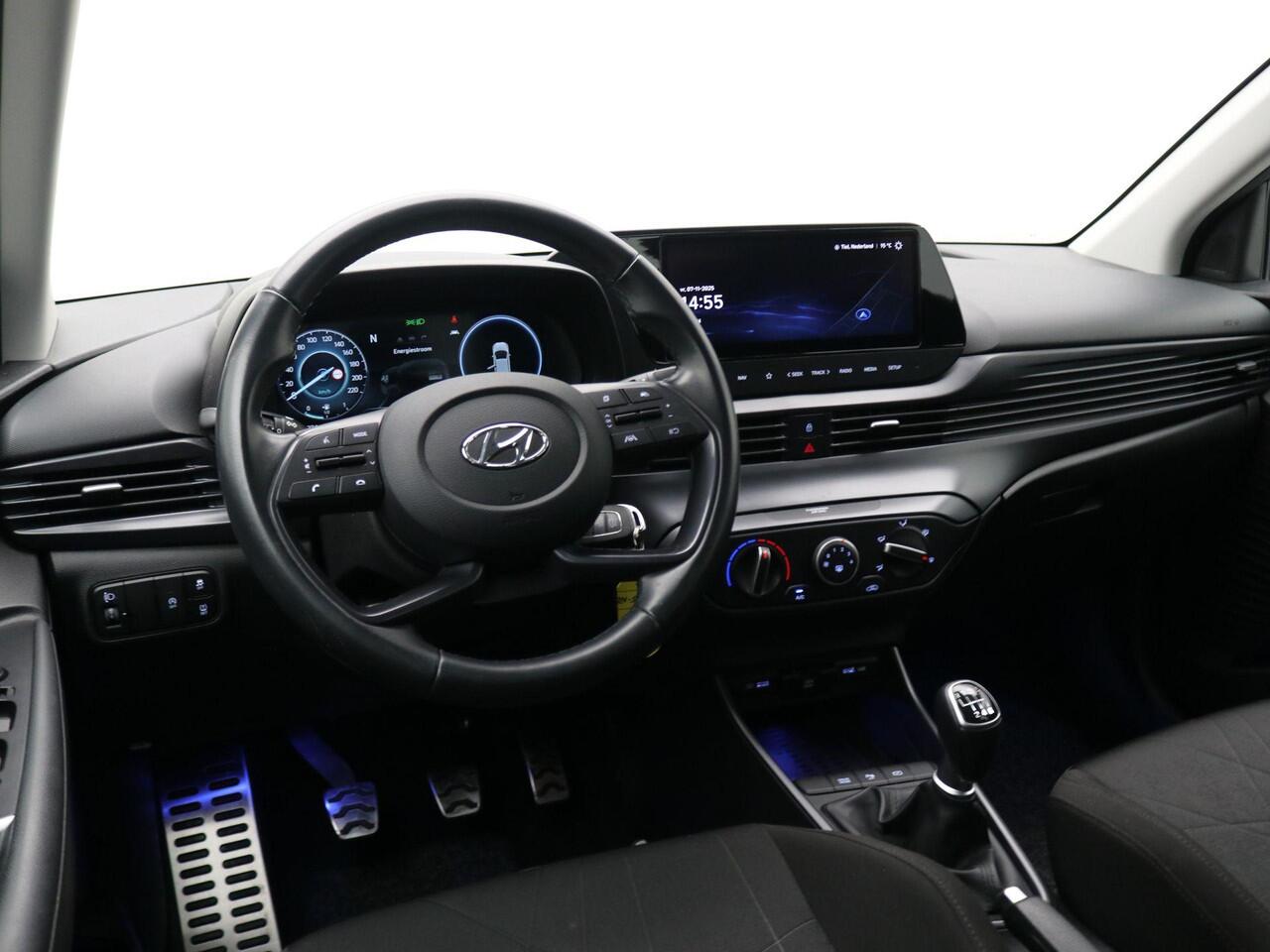 Hyundai Bayon 1.0 T-GDI Comfort Smart / Dealeronderhouden / Navigatie / Achteruitrijcamera / Cruise Control / Apple Carplay / Parkeersensoren / LMV / 5 Jaar Fabrieksgarantie / Android Auto / NL Auto /