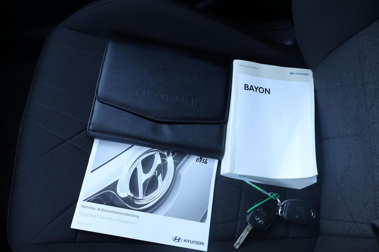 Hyundai Bayon 1.0 T-GDI Comfort Smart 1e Eigenaar | Volledig Onderh | BTW | NL-Auto | Camera | Sfeer | Navi | Carplay | Cruise | DAB | LED | Start/Stop | PDC | Draadloze lader