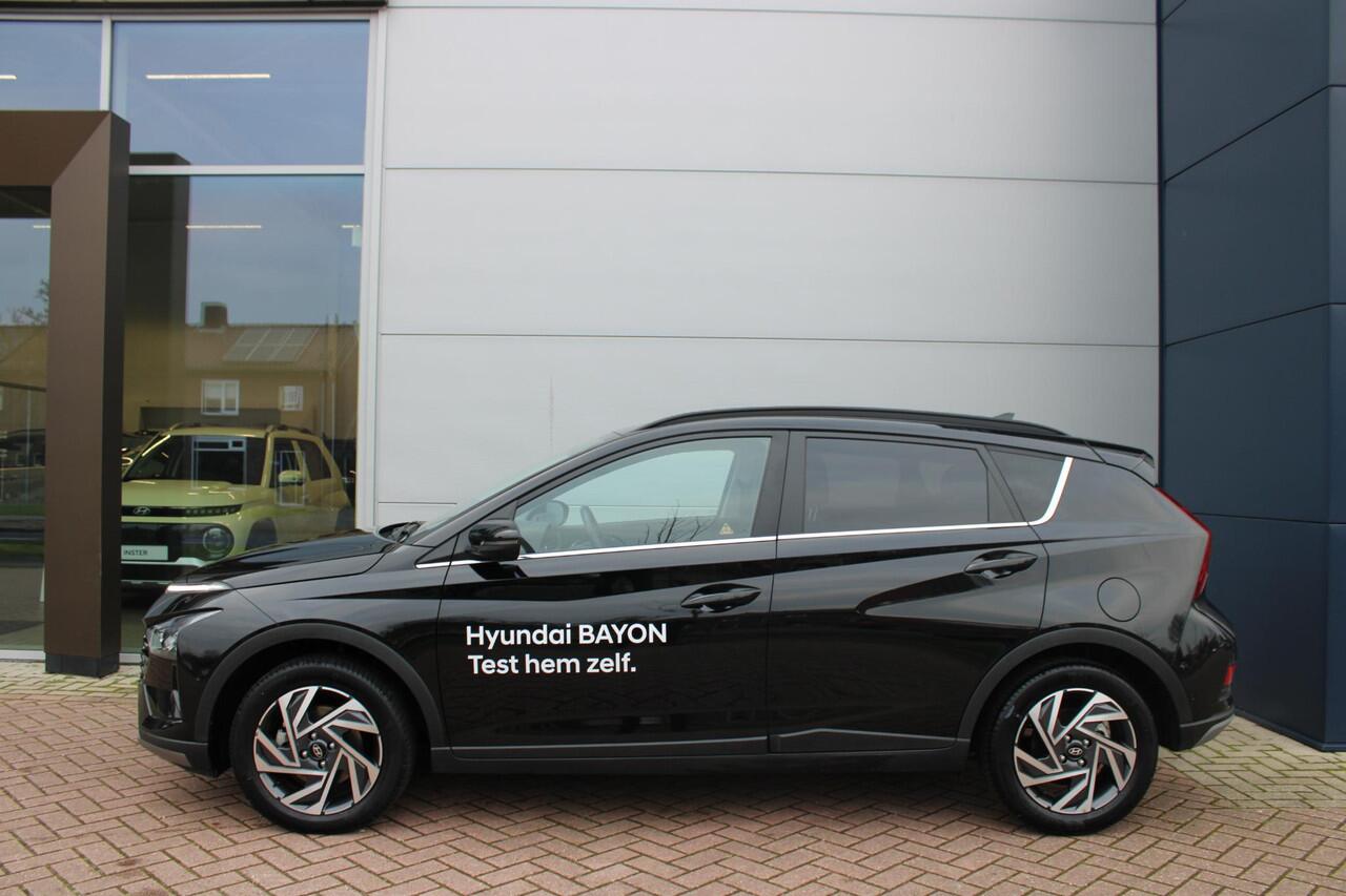 Hyundai Bayon 1.0 T-GDI 100pk 48V Premium Sky DCT Automaat Airco Navi Camera Carplay Schuifdak Demo Vol!!!!