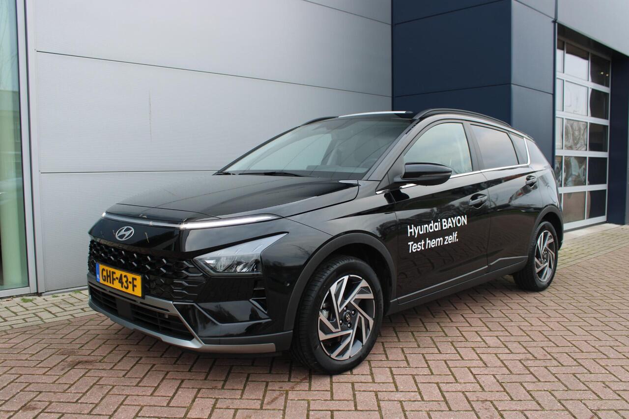 Hyundai Bayon 1.0 T-GDI 100pk 48V Premium Sky DCT Automaat Airco Navi Camera Carplay Schuifdak Demo Vol!!!!