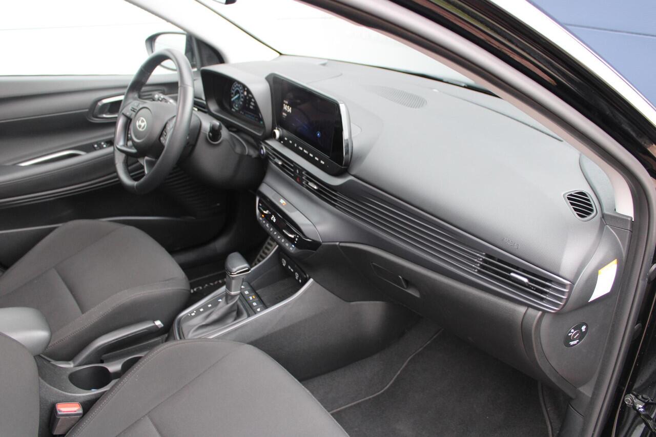 Hyundai Bayon 1.0 T-GDI 100pk 48V Premium Sky DCT Automaat Airco Navi Camera Carplay Schuifdak Demo Vol!!!!