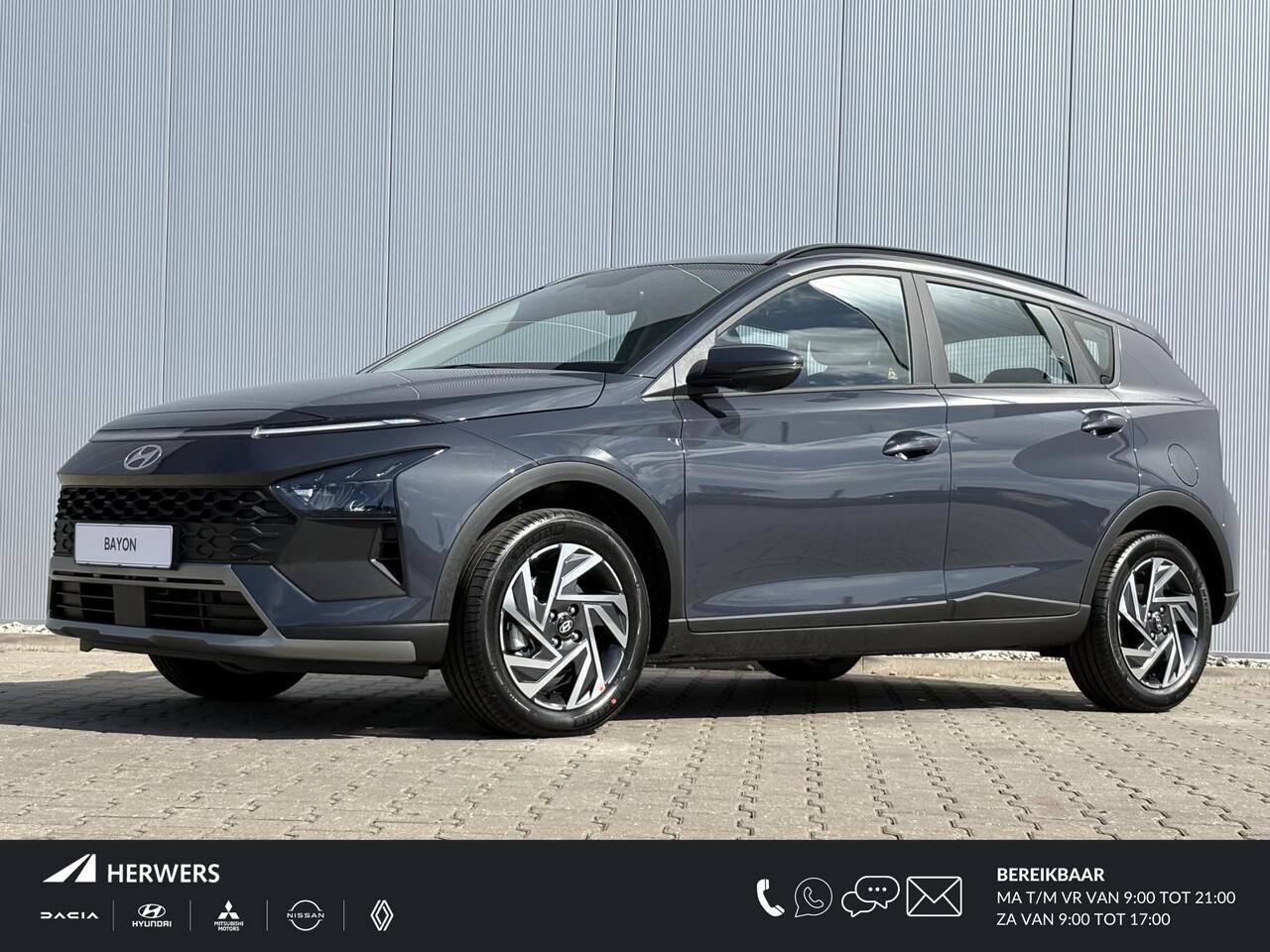 Hyundai Bayon 1.0 T-GDI Comfort / ¤2000,- Voordeel / Uit Voorraad Leverbaar / Cruise control / Airco / Apple & Android Carplay /