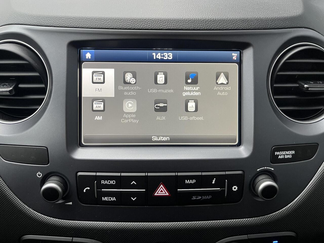 Hyundai I 10 1.0i Comfort / Navigatie / Apple Carplay & Android Auto / Airco / Cruise Control / Dealer onderhouden /
