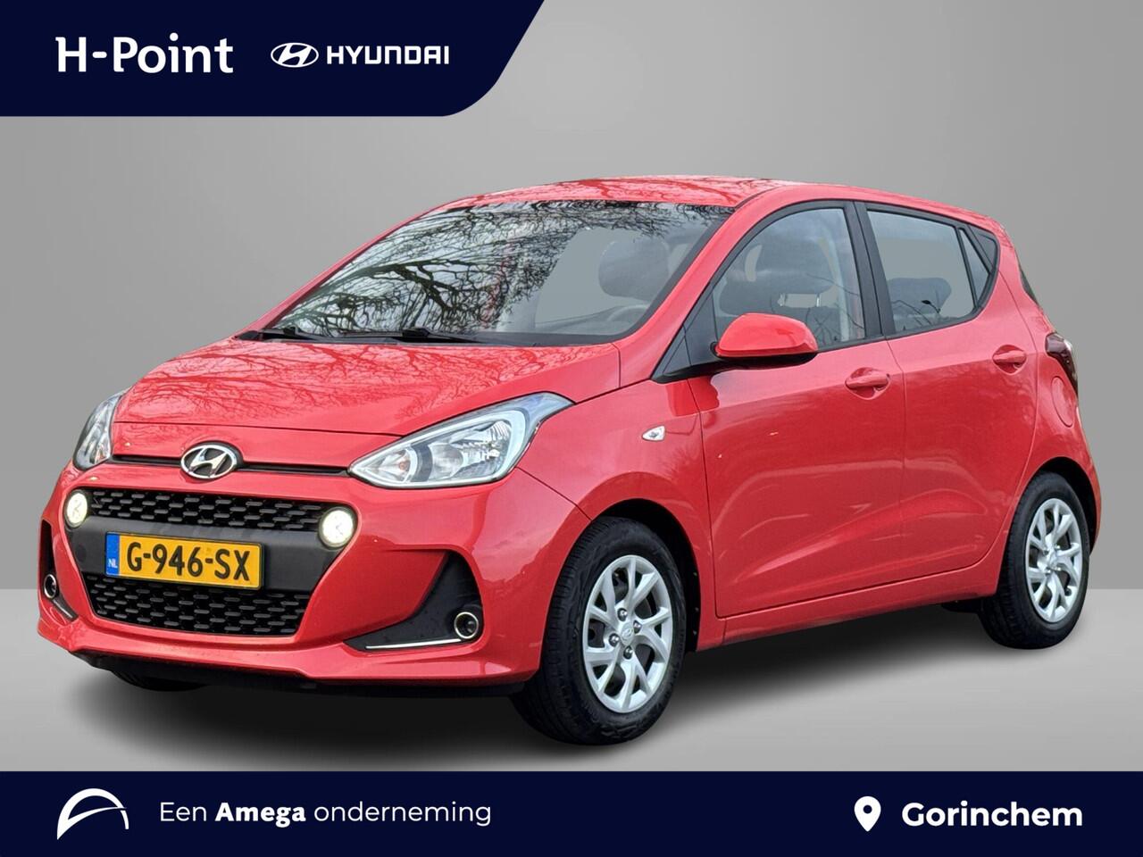 Hyundai I 10 1.0i 5drs 67pk Comfort | Navigatie | Apple Carplay / Android Auto | Cruise control | Elektrisch verstelbare spiegels | Elektrische ramen voor en achter |