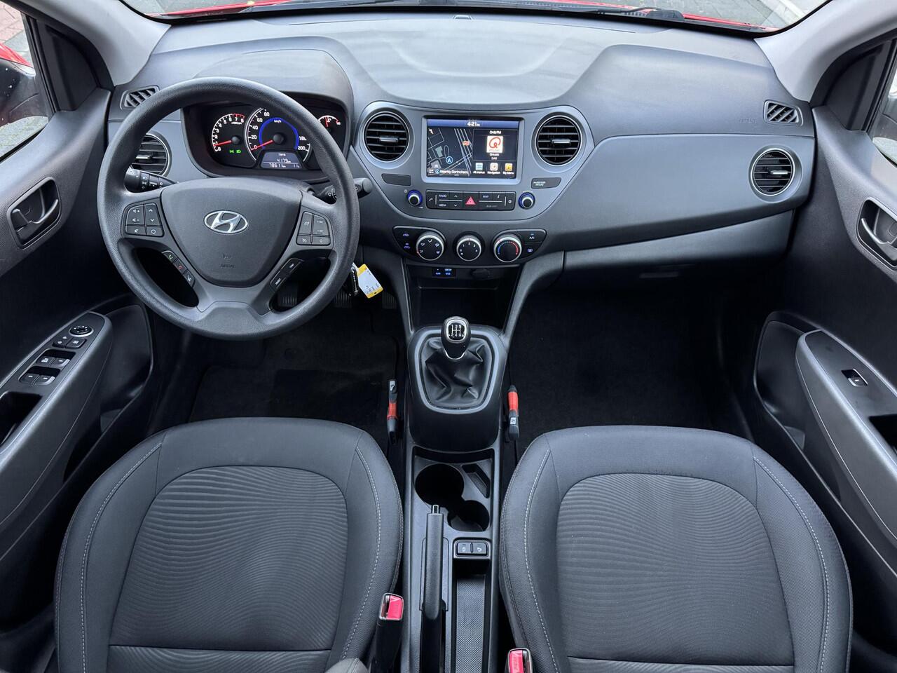 Hyundai I 10 1.0i 5drs 67pk Comfort | Navigatie | Apple Carplay / Android Auto | Cruise control | Elektrisch verstelbare spiegels | Elektrische ramen voor en achter |