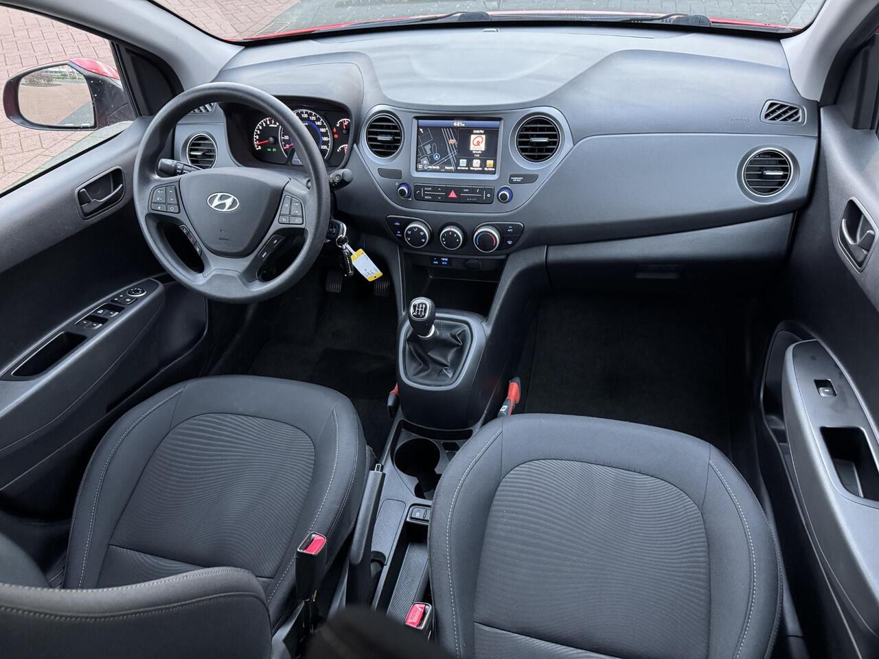 Hyundai I 10 1.0i 5drs 67pk Comfort | Navigatie | Apple Carplay / Android Auto | Cruise control | Elektrisch verstelbare spiegels | Elektrische ramen voor en achter |
