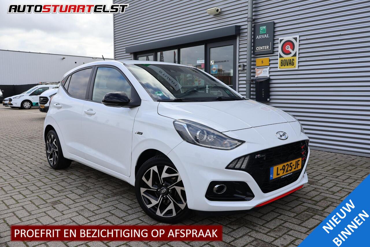 Hyundai I 10 1.0 T-GDI N Line 5-zits 1e Eigenaar | Dealer Onderh | NL-Auto | BTW | Camera | Navi | Winterpack | Carplay | PDC | Full Led | Start/Stop | Hill-Hold