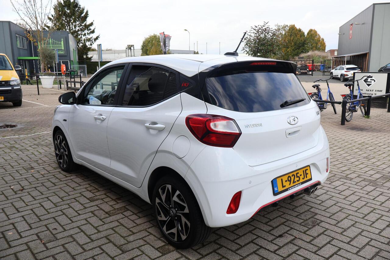 Hyundai I 10 1.0 T-GDI N Line 5-zits 1e Eigenaar | Dealer Onderh | NL-Auto | BTW | Camera | Navi | Winterpack | Carplay | PDC | Full Led | Start/Stop | Hill-Hold