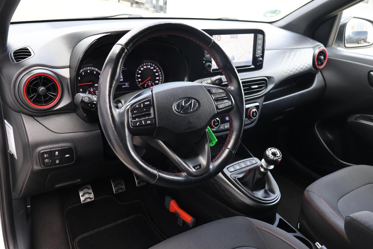 Hyundai I 10 1.0 T-GDI N Line 5-zits 1e Eigenaar | Dealer Onderh | NL-Auto | BTW | Camera | Navi | Winterpack | Carplay | PDC | Full Led | Start/Stop | Hill-Hold