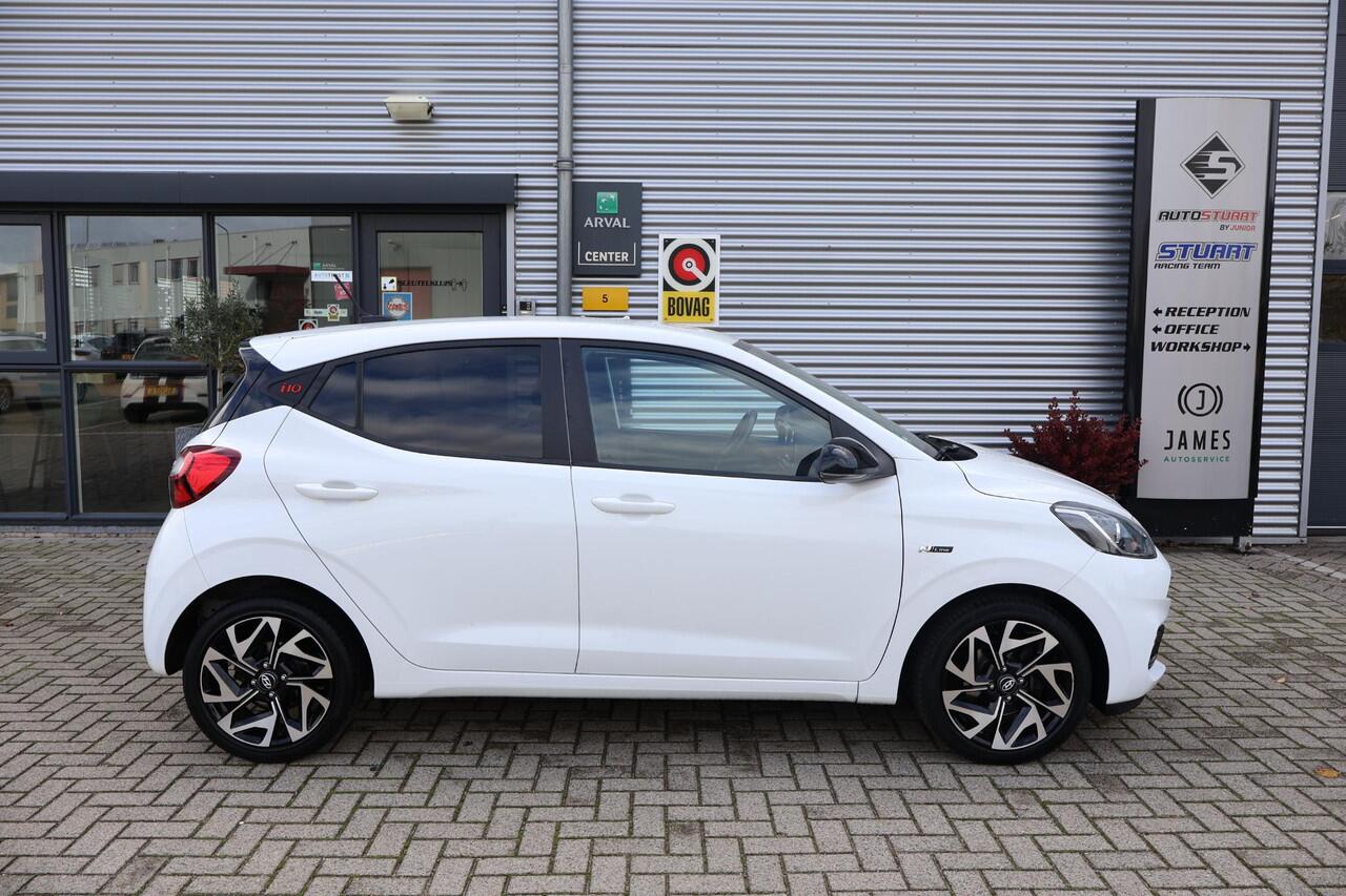 Hyundai I 10 1.0 T-GDI N Line 5-zits 1e Eigenaar | Dealer Onderh | NL-Auto | BTW | Camera | Navi | Winterpack | Carplay | PDC | Full Led | Start/Stop | Hill-Hold