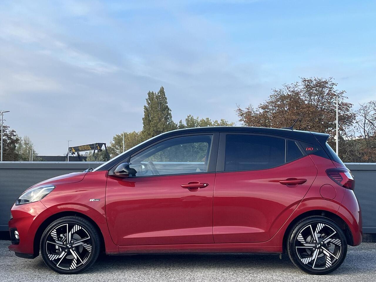 Hyundai I 10 1.0 T-GDI 100PK N Line 5-zits | Navigatie | Achteruitrijcamera | N-Line Pack | Contrasterende dakkleur | Apple Carplay & Android auto |