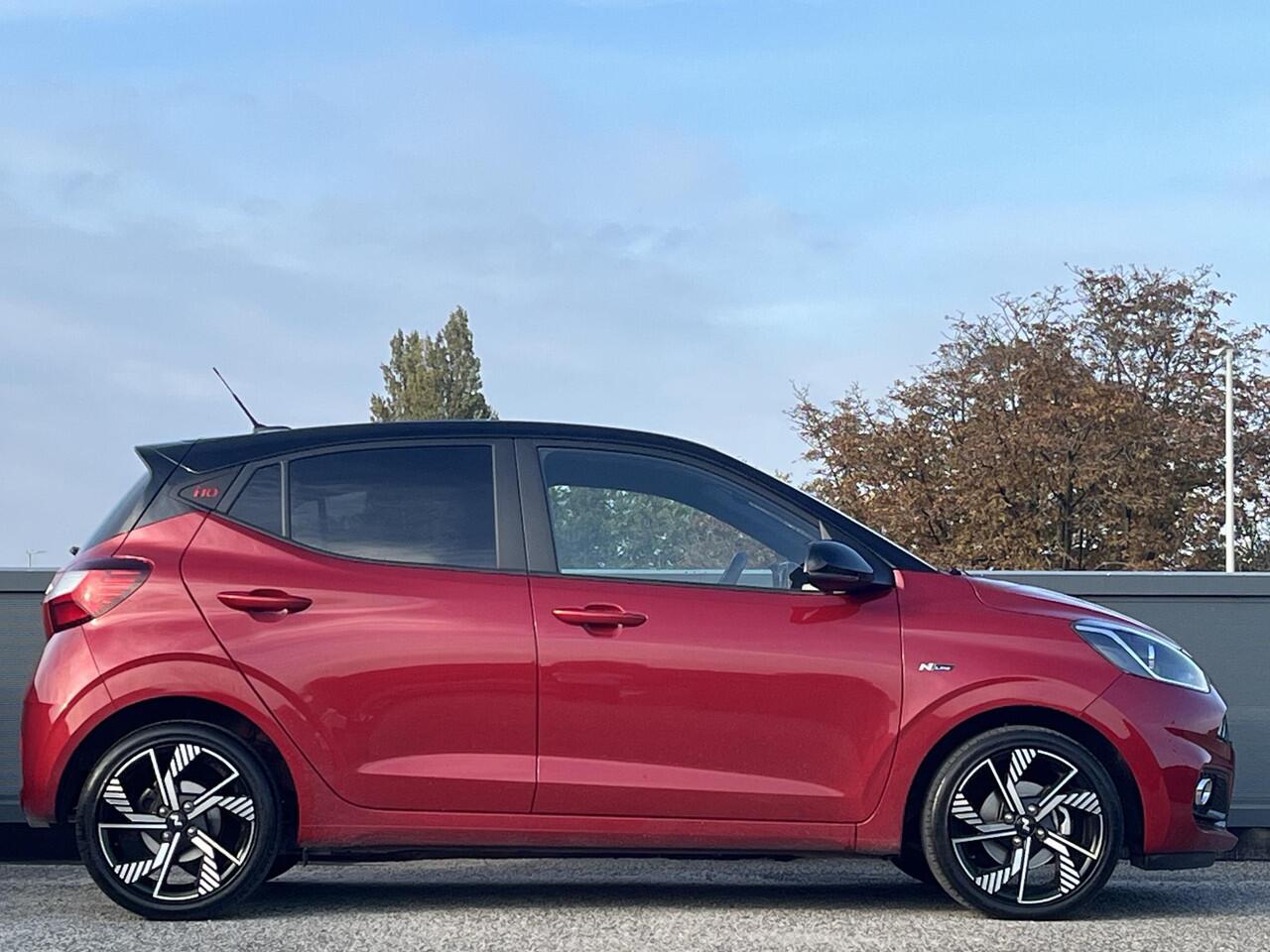 Hyundai I 10 1.0 T-GDI 100PK N Line 5-zits | Navigatie | Achteruitrijcamera | N-Line Pack | Contrasterende dakkleur | Apple Carplay & Android auto |