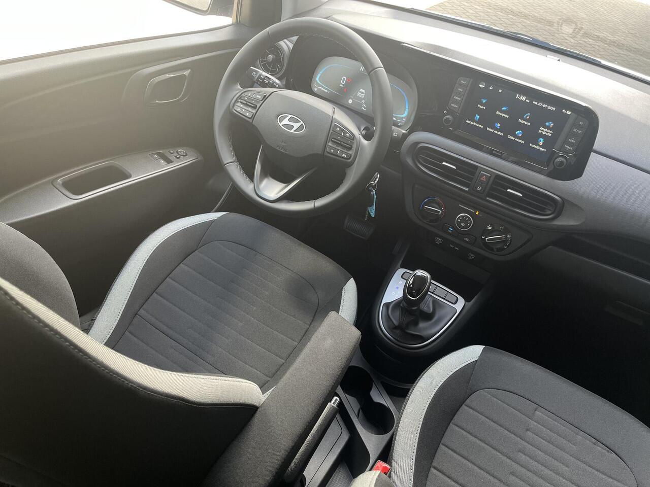 Hyundai I 10 1.0 67PK Comfort Smart 5-zits Automaat | Direct leverbaar | Camera | Geïntegreerde navigatiesysteem | Fabrieksgarantie 05-2030 |