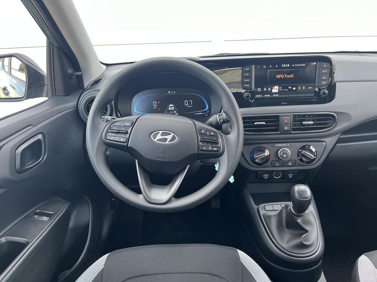 Hyundai I 10 1.0 Comfort / ¤1250 Voordeel /Apple Carplay/Android Auto / audio-navigatie full map/ achteruitrijcamera/