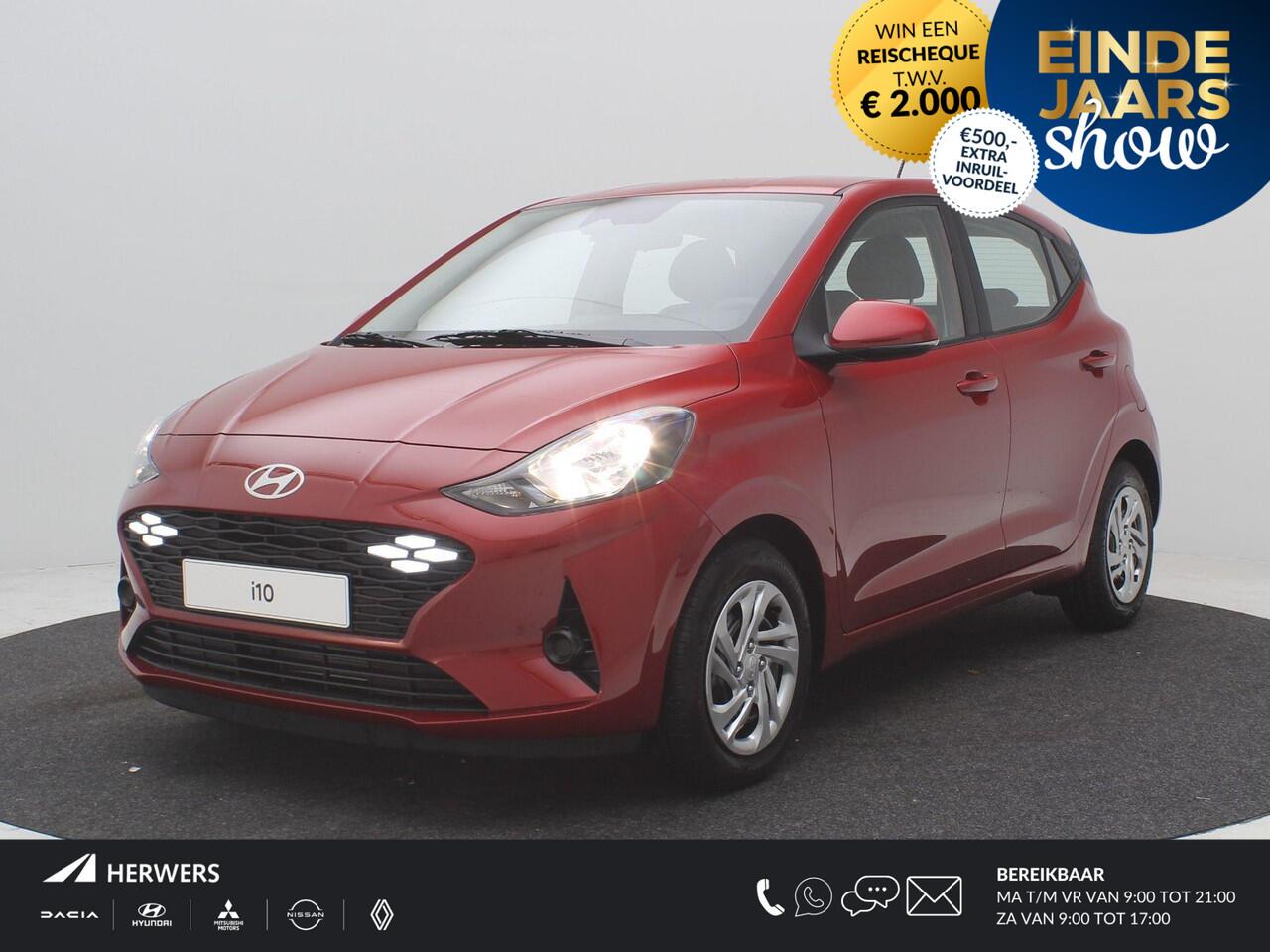 Hyundai I 10 1.0 AUTOMAAT Comfort Limited / ¤ 1.250,- Voordeel op de nieuwprijs / Prijs is rijklaar / Direct Leverbaar / Navigatie / Camera / Apple Carplay & Android Auto / Bluetooth / Airco /