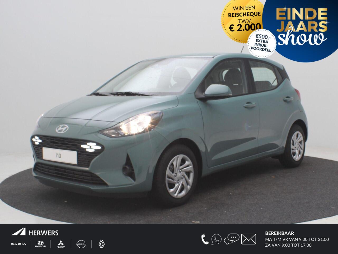Hyundai I 10 1.0 AUTOMAAT Comfort Limited / ¤ 1.250,- Voordeel op de nieuwprijs / Prijs is rijklaar / Direct Leverbaar / Navigatie / Camera / Apple Carplay & Android Auto / Bluetooth / Airco /