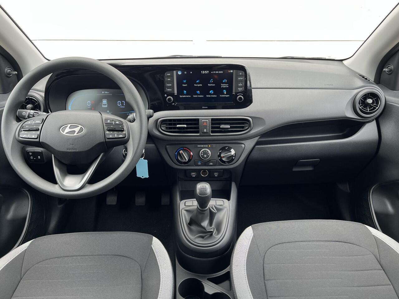 Hyundai I 10 1.0 Comfort / ¤1250,- inruilvoordeel /Apple Carplay/Android Auto / audio-navigatie full map/ achteruitrijcamera/