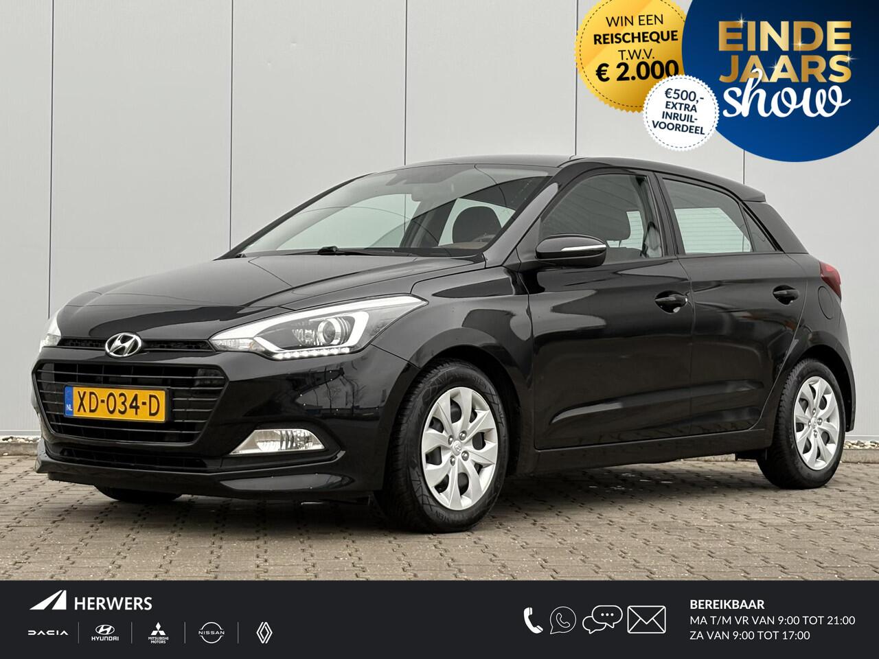 Hyundai I 20 1.0 T-GDI Comfort / Airco / Apple Carplay/Android Auto / Cruise control / Navigatiesysteem full map / Set zomerbanden op velg /