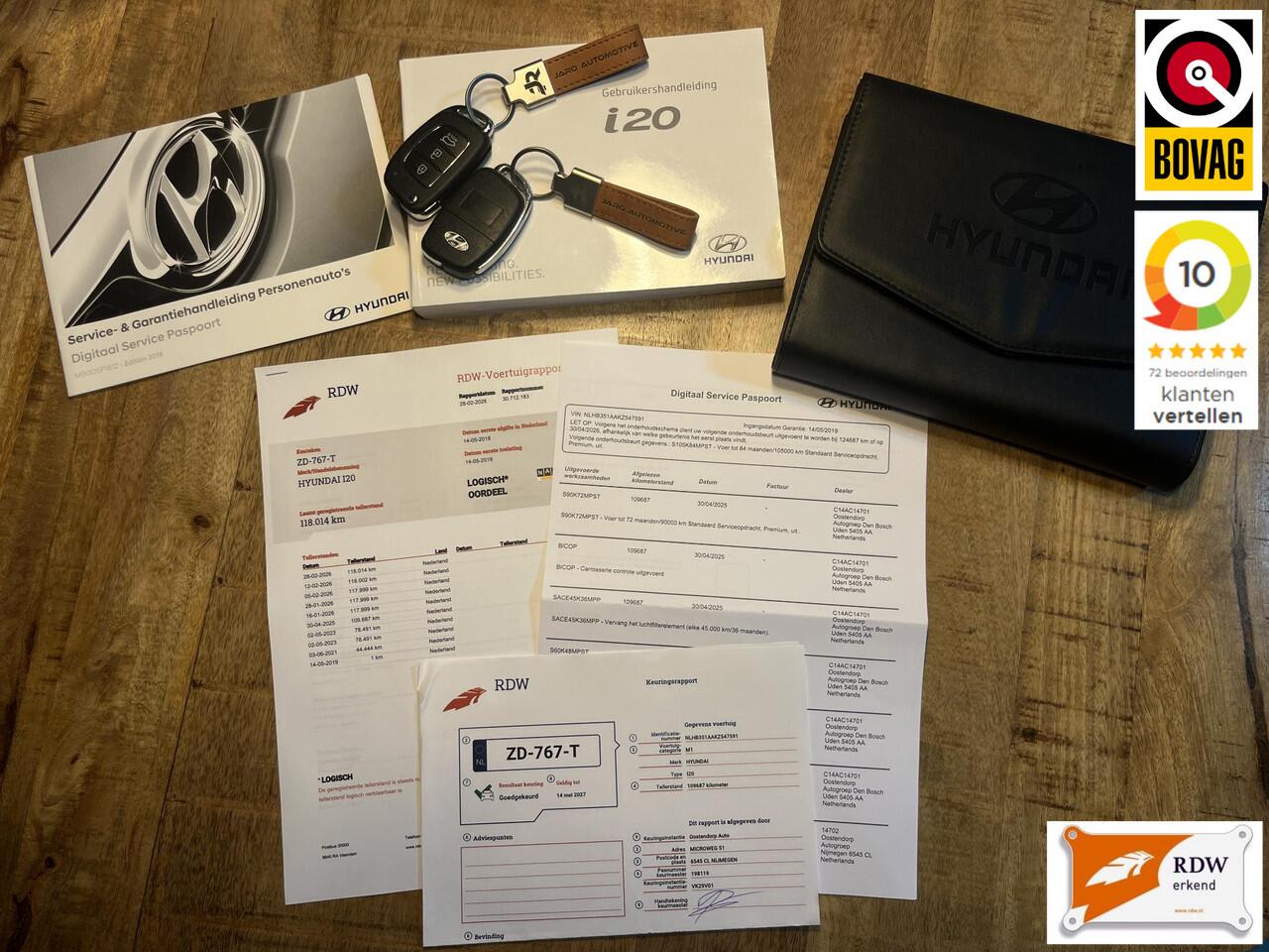 Hyundai I 20 1.0 T-GDI Comfort | Apple Carplay | Android auto | DAB | Camera | NAP