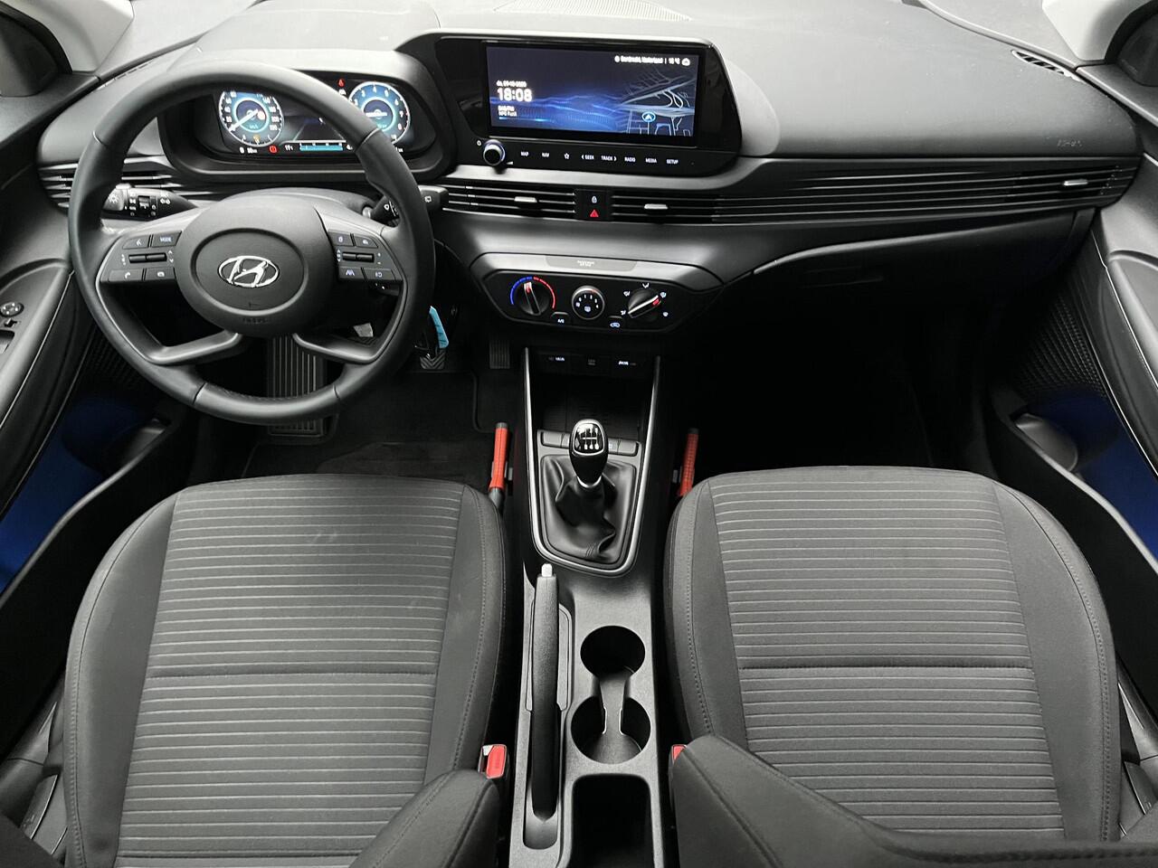 Hyundai I 20 5drs 1.0 T-GDI 100PK Comfort Smart | Geïntegreerde navigatiesysteem | Camera | Lichtmetalen velgen | Apple Carplay & Android Auto |