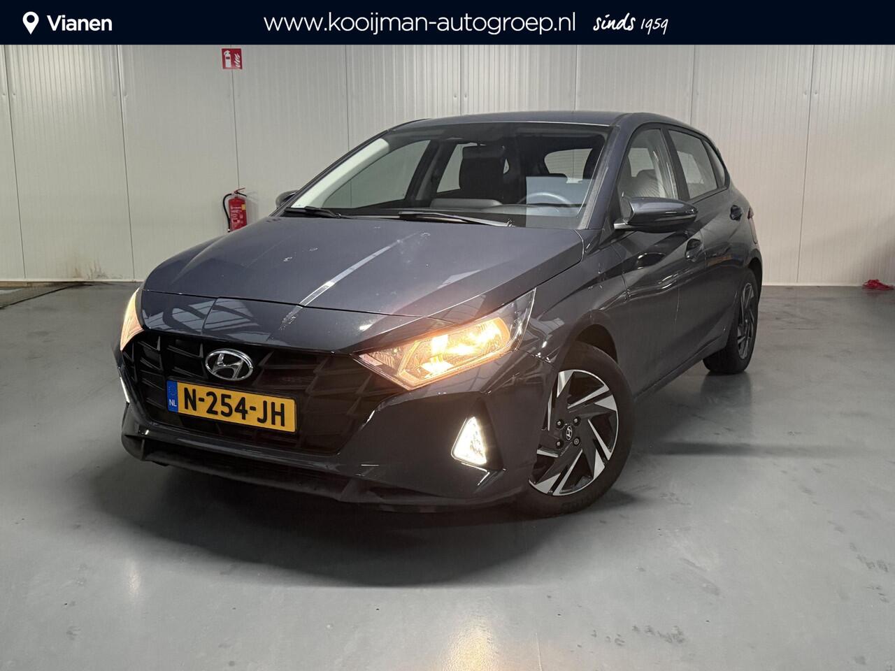 Hyundai I 20 1.2 MPI Comfort Stuur en Stoel verwarming, leuke luxe auto met een zuinige motor
