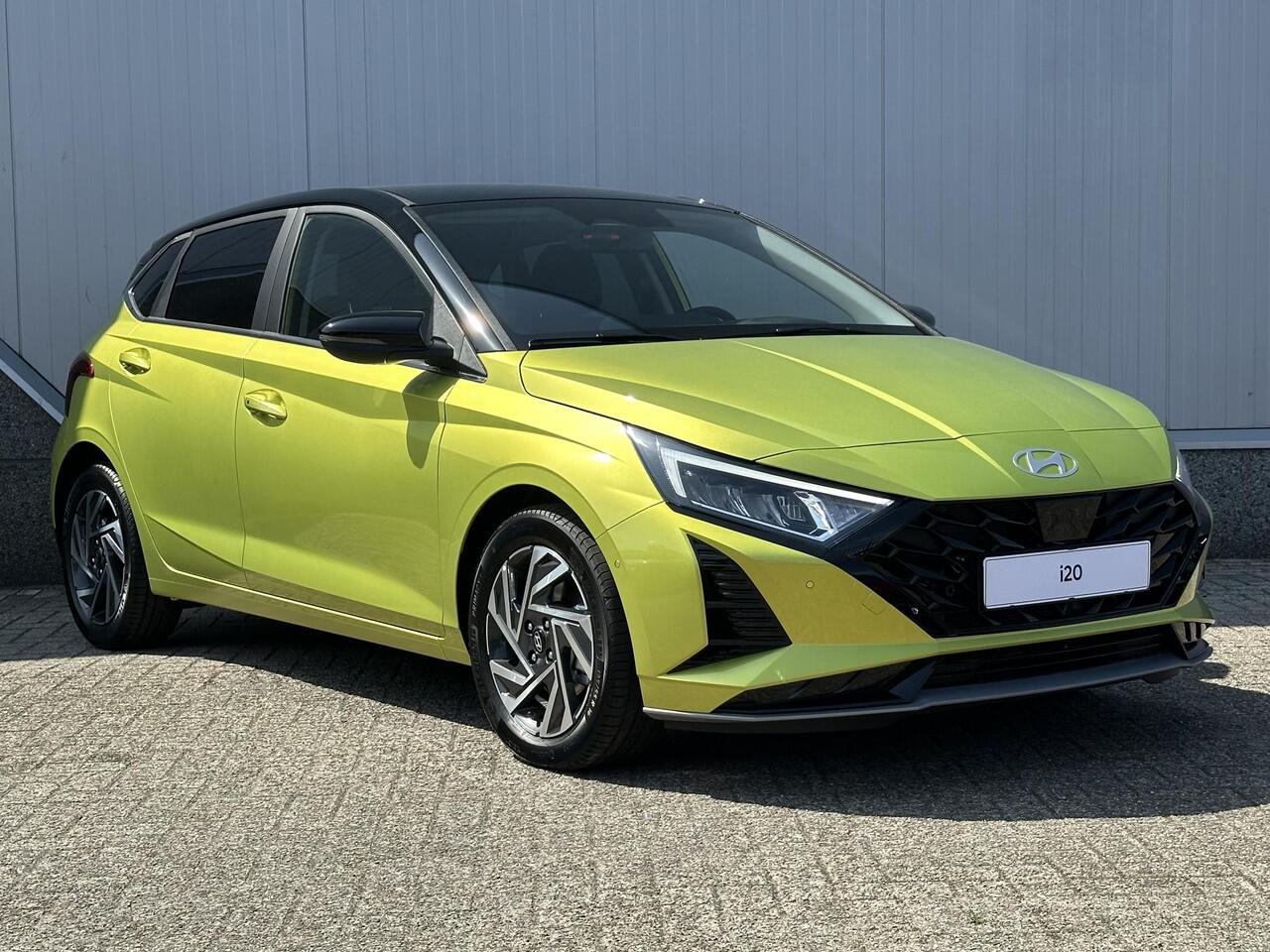 Hyundai I 20 1.0 T-GDI Premium Automaat / ¤1000,- inruilvoordeel Op Nieuwprijs / Rijklaarprijs / Direct Leverbaar / Automaat / Bose Audio / Stuur + Stoelverwarming / Adaptieve cruise control / Apple Carplay + Android Auto / Climate Control /