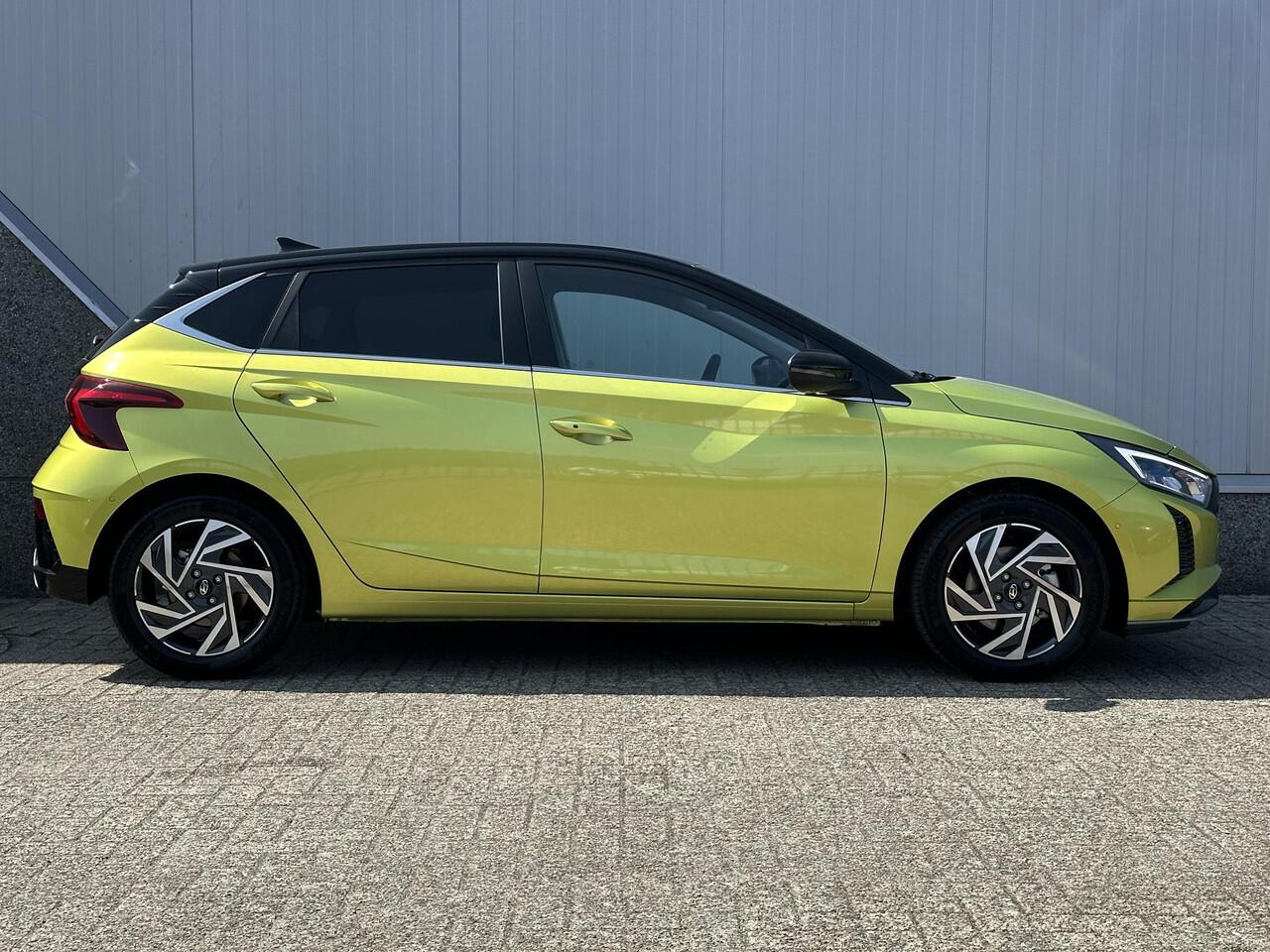 Hyundai I 20 1.0 T-GDI Premium Automaat / ¤1000,- inruilvoordeel Op Nieuwprijs / Rijklaarprijs / Direct Leverbaar / Automaat / Bose Audio / Stuur + Stoelverwarming / Adaptieve cruise control / Apple Carplay + Android Auto / Climate Control /