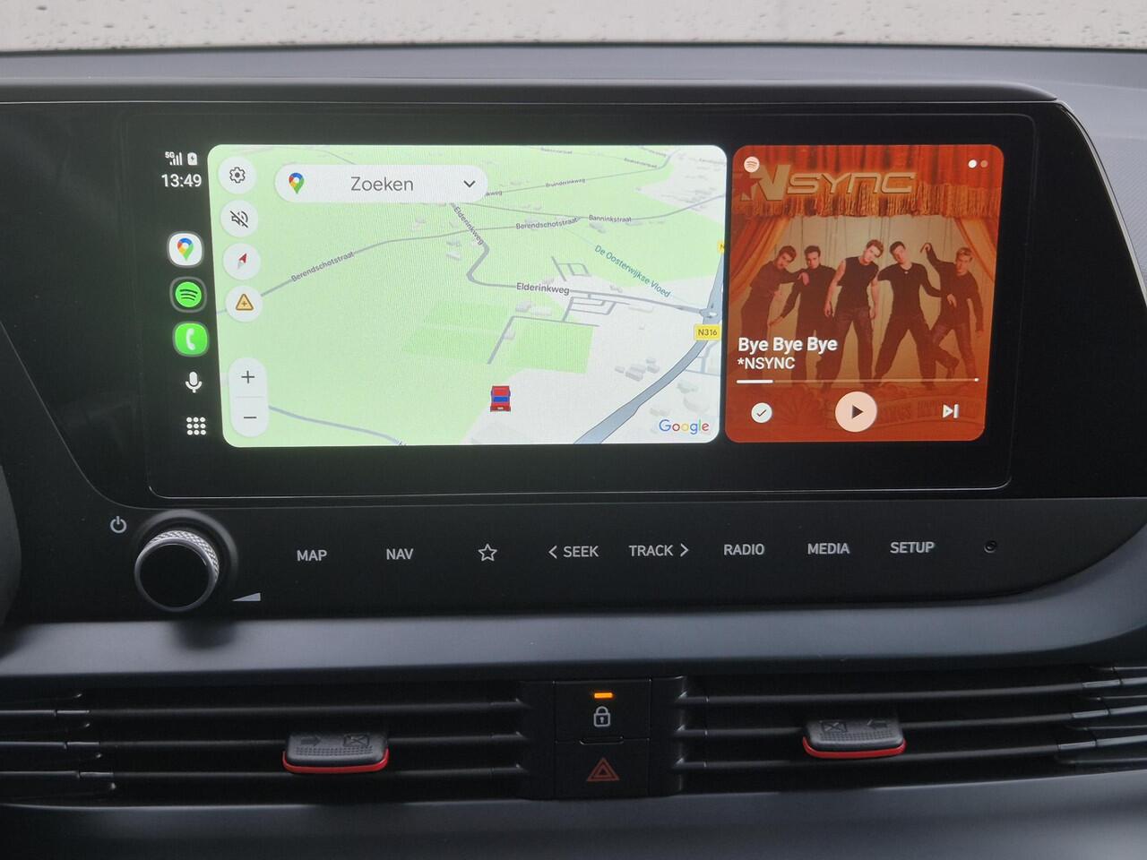 Hyundai I 20 1.0 T-GDI N Line Automaat / Apple Carplay Android Auto / Achteruitrijcamera / cruise control / Keyless Entry/Start / Climate control / Parkeersensoren voor en achter / Trekgewicht 1110 kg /