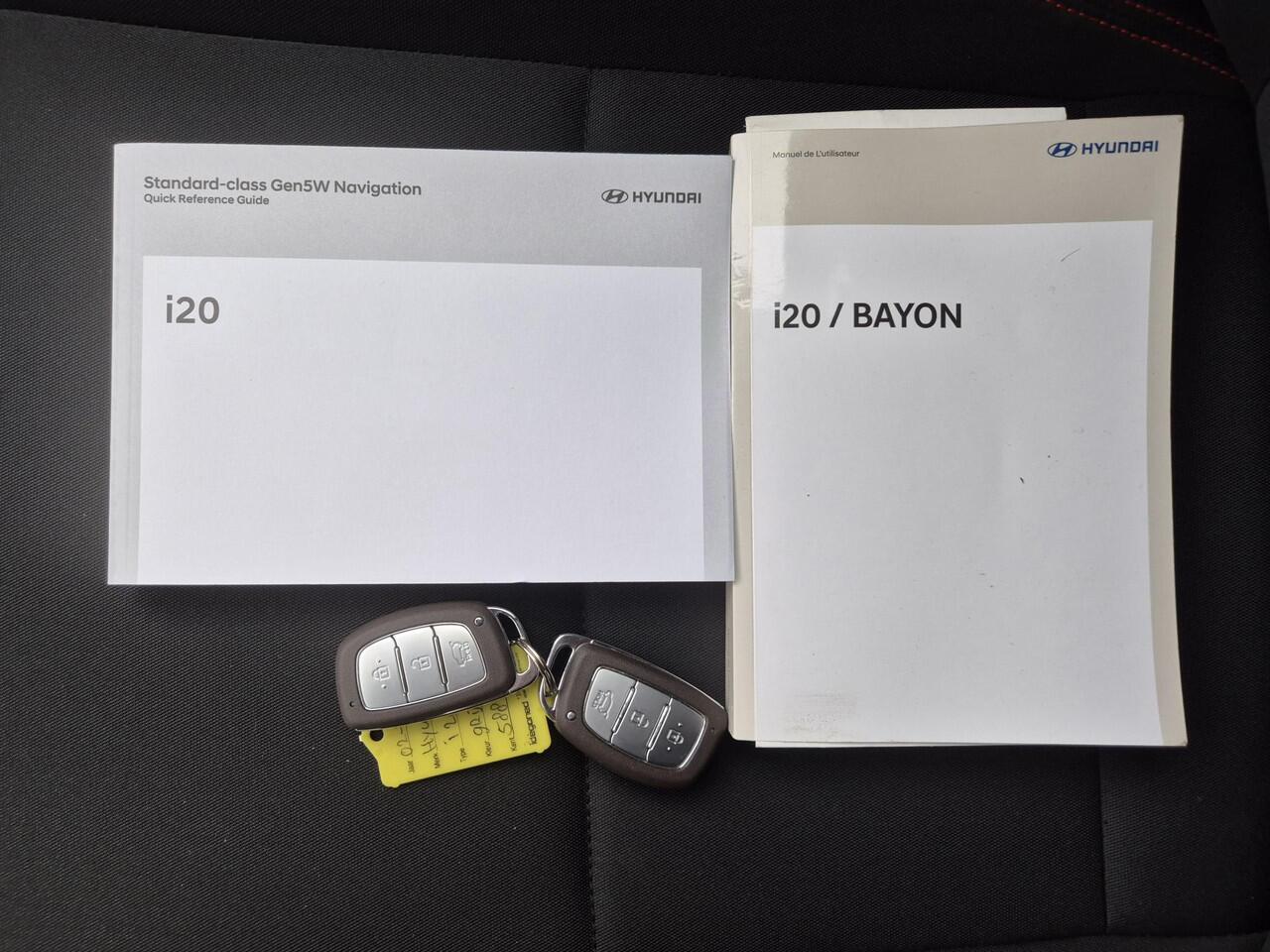 Hyundai I 20 1.0 T-GDI N Line Automaat / Apple Carplay Android Auto / Achteruitrijcamera / cruise control / Keyless Entry/Start / Climate control / Parkeersensoren voor en achter / Trekgewicht 1110 kg /