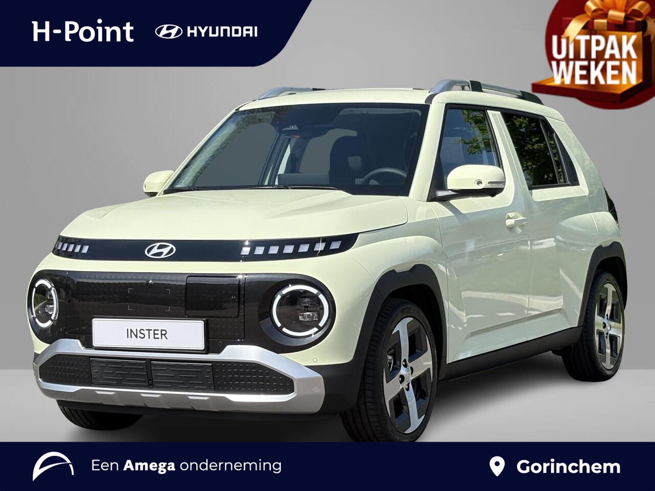 Hyundai INSTER Evolve Sky 49 kWh | ¤2515 KORTING | 360 CAMERA | STOELVERWARMING | SENSOREN VOOR & ACHTER | SCHUIF/-KANTEL DAK |